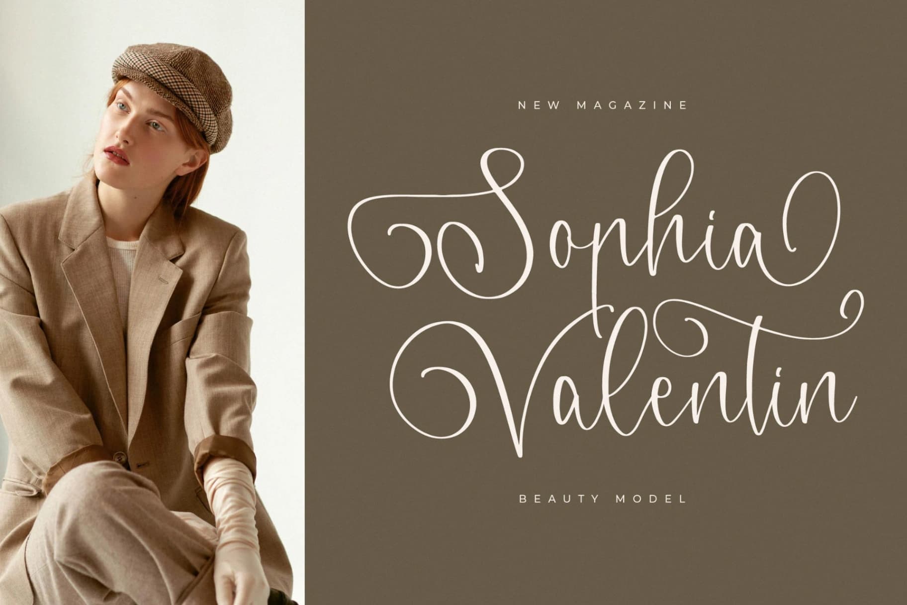 Preview 3 for Moonttima Goldfesta – Modern Handwritten Font