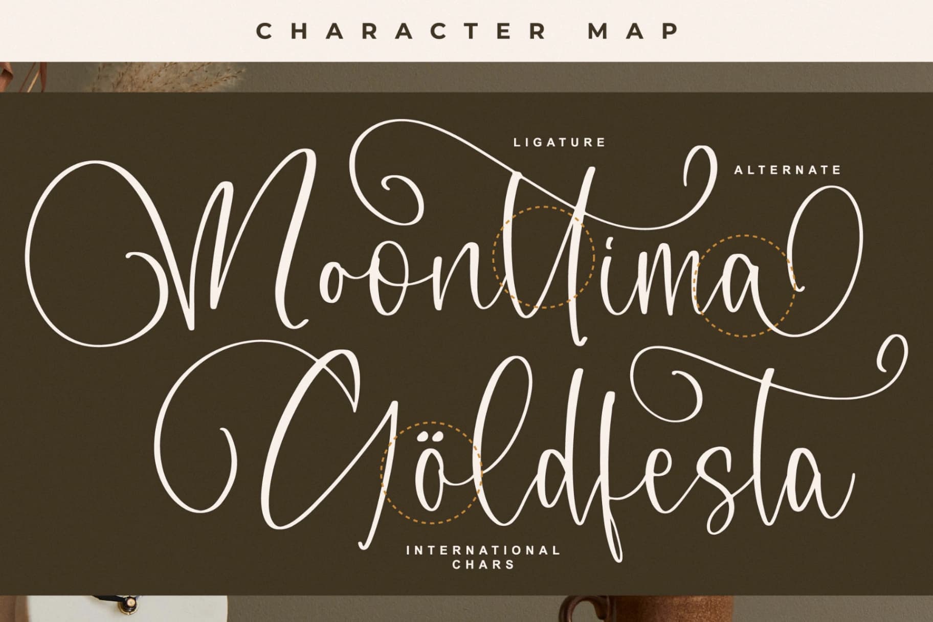 Preview 12 for Moonttima Goldfesta – Modern Handwritten Font
