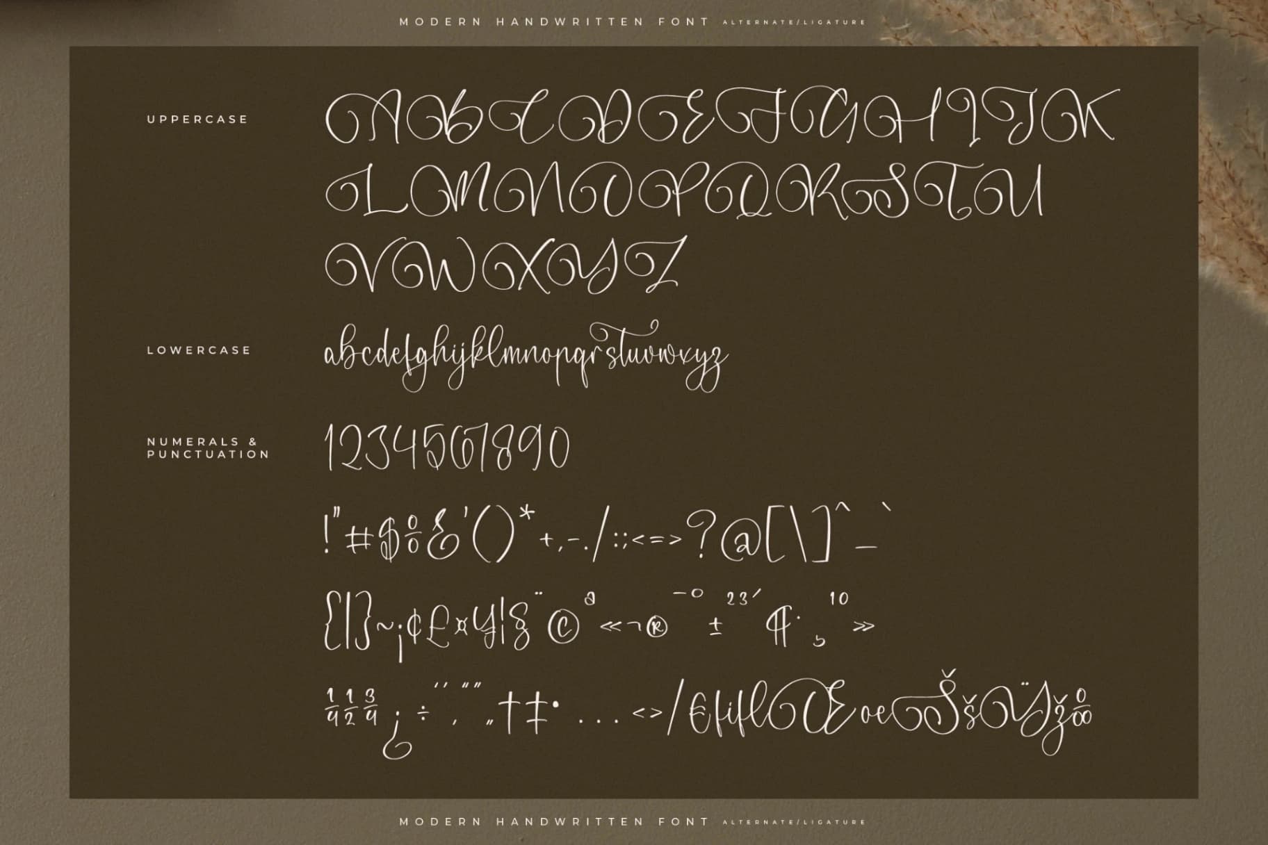Preview 13 for Moonttima Goldfesta – Modern Handwritten Font