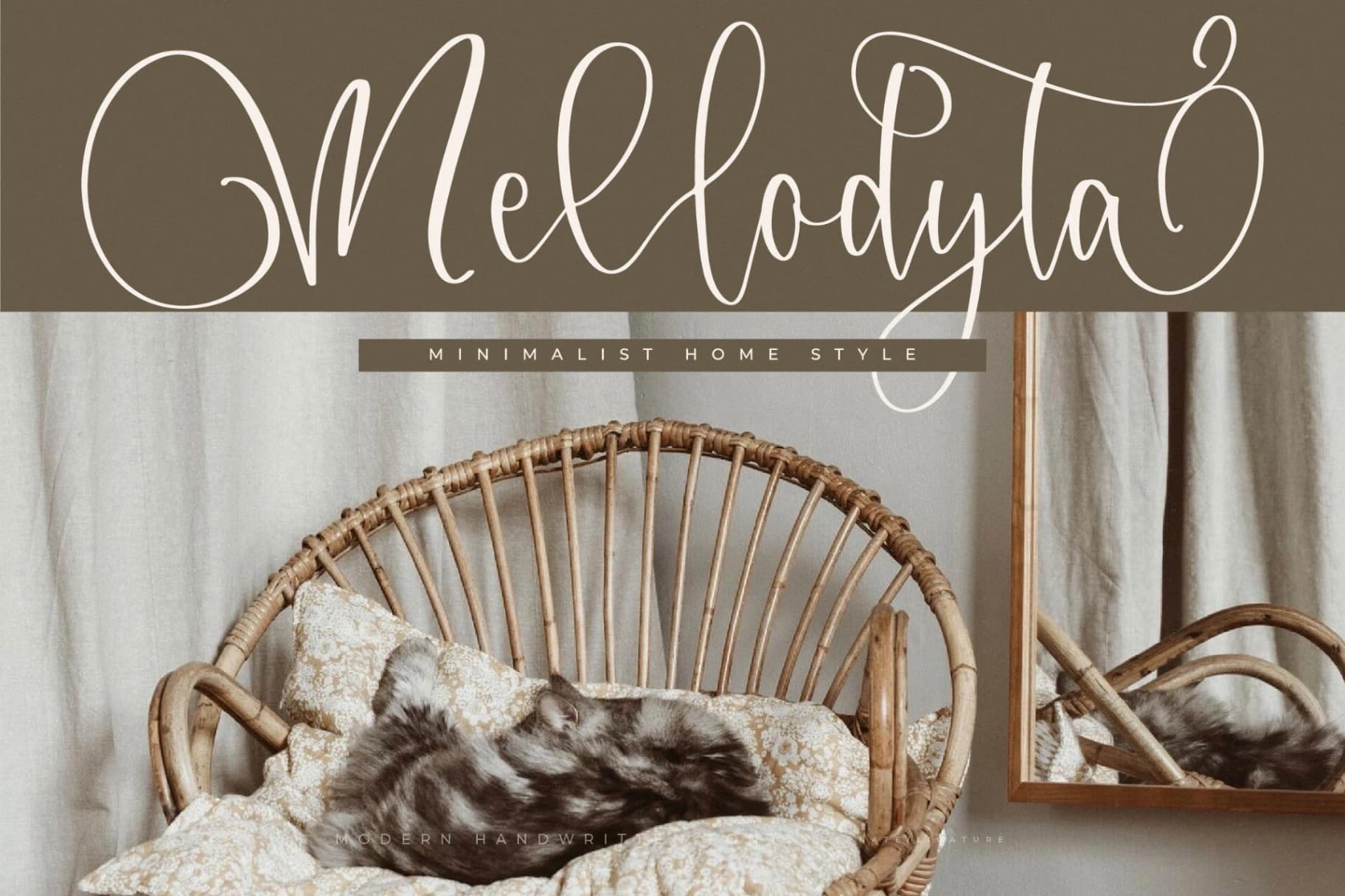 Preview 4 for Moonttima Goldfesta – Modern Handwritten Font