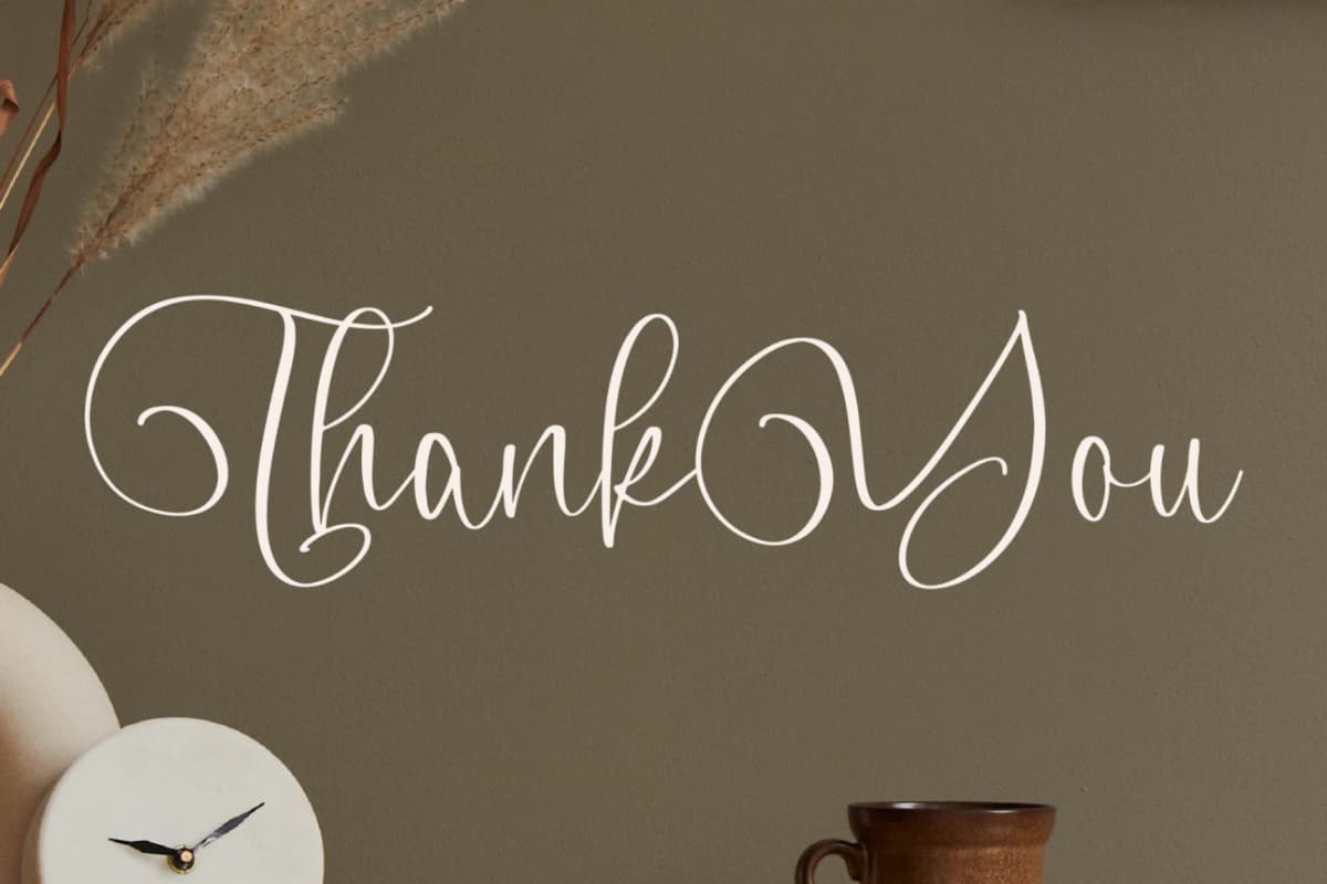 Preview 15 for Moonttima Goldfesta – Modern Handwritten Font