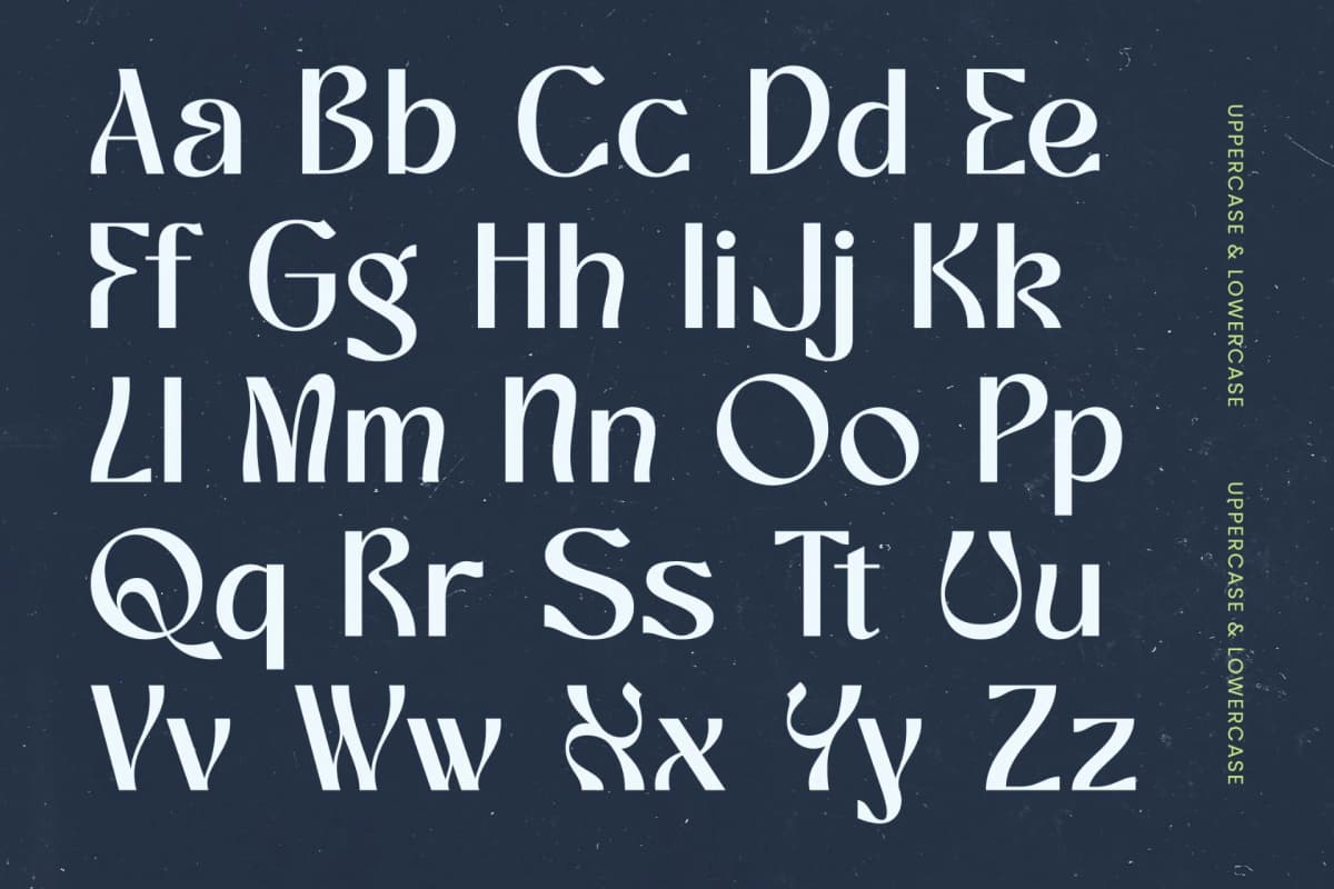 Magvix - Freestyle Display Font font preview 17