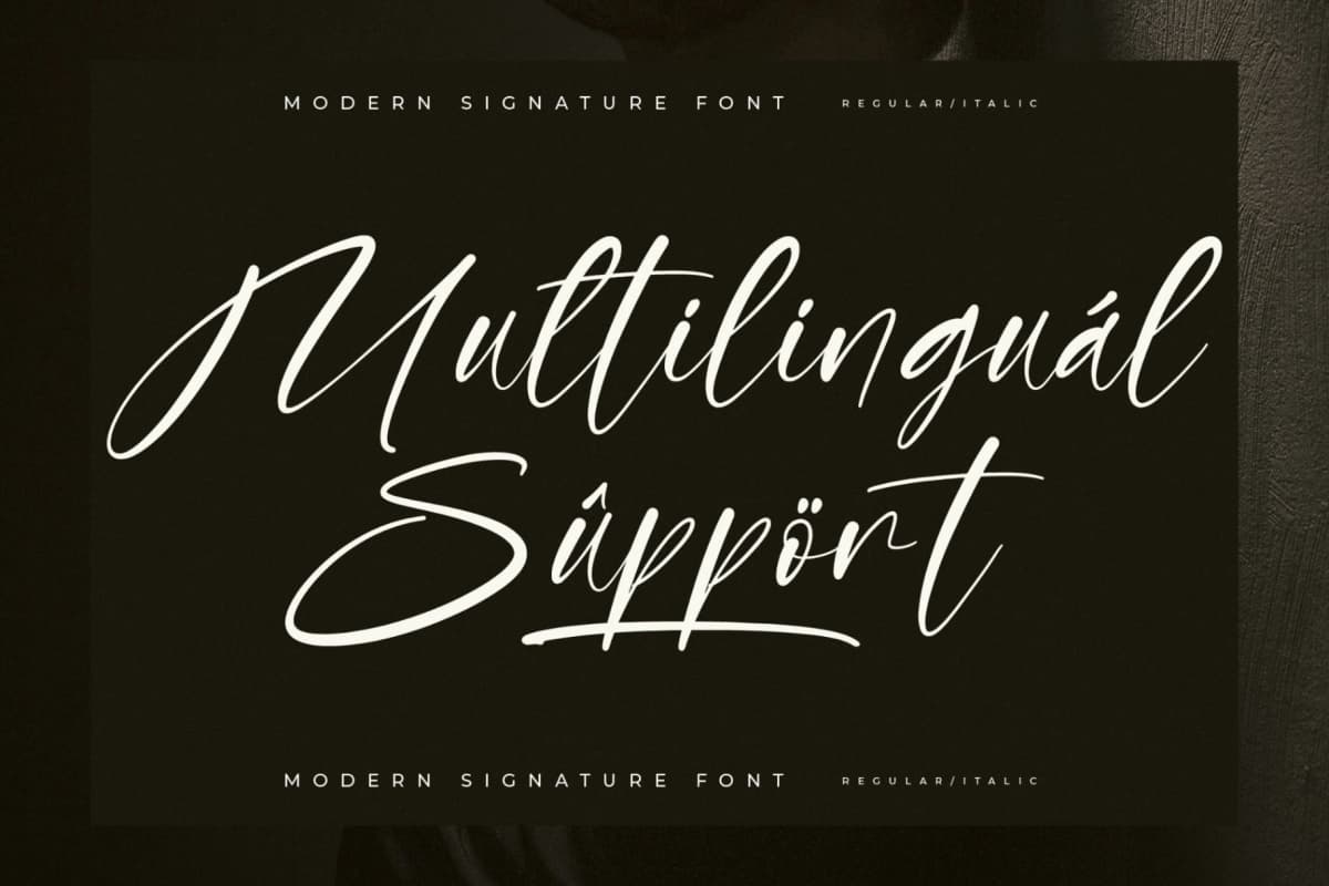 Boldatope – Modern Signature Font font preview 12
