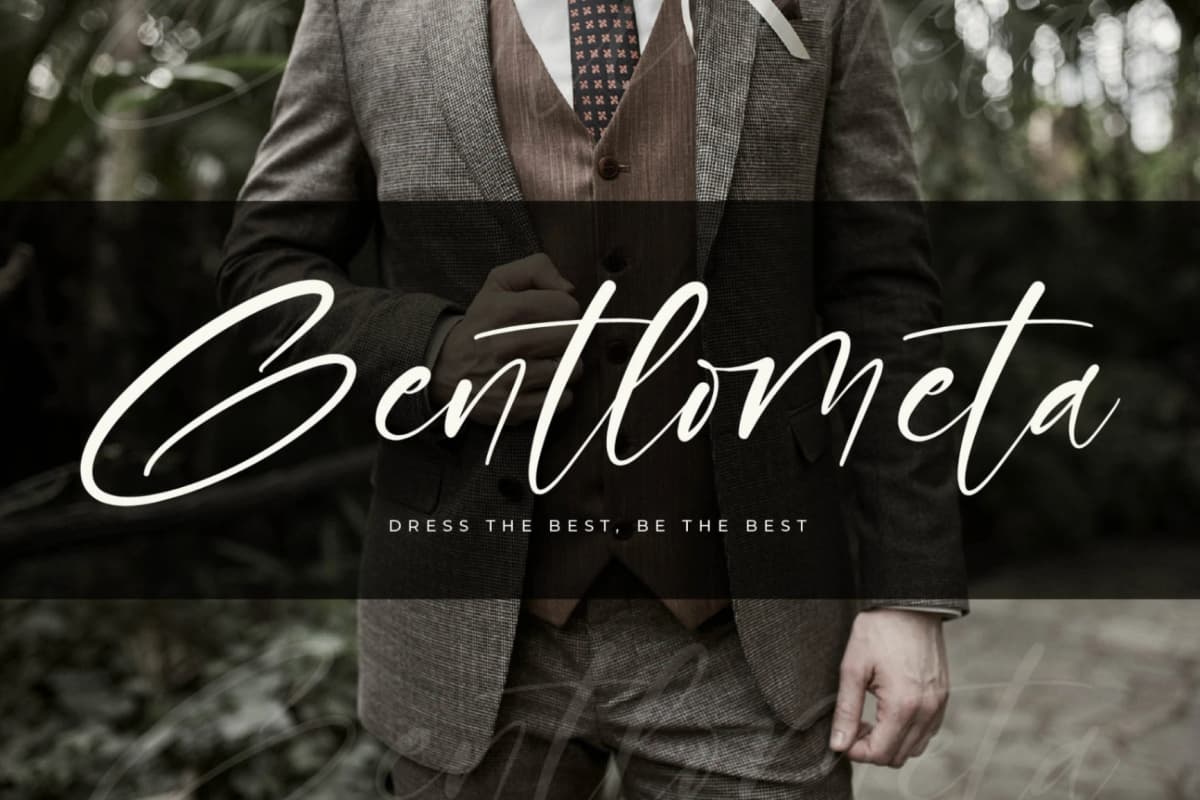 Boldatope – Modern Signature Font font preview 6