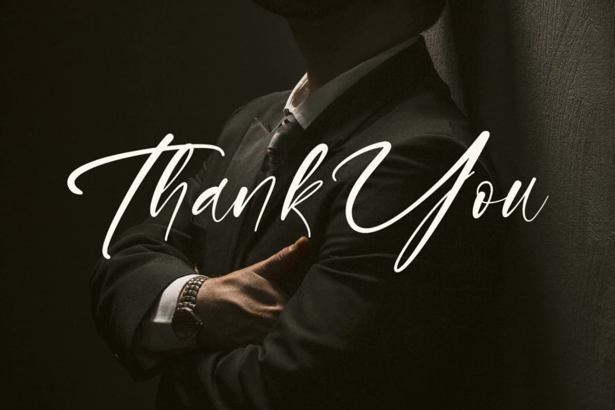 Boldatope – Modern Signature Font font preview 15