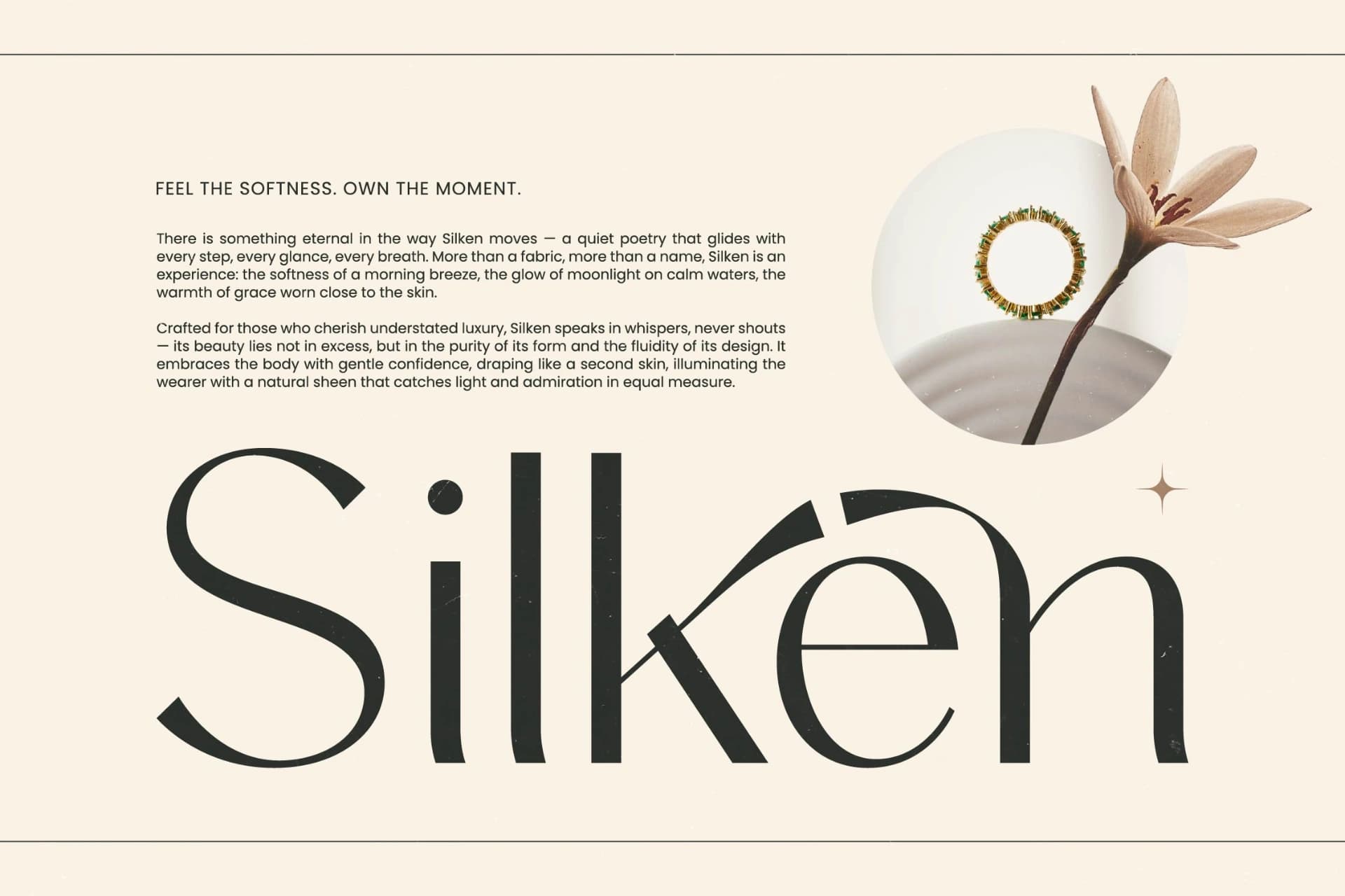 Preview 3 for Amira Monte - Elegant Thin Sans Serif Font