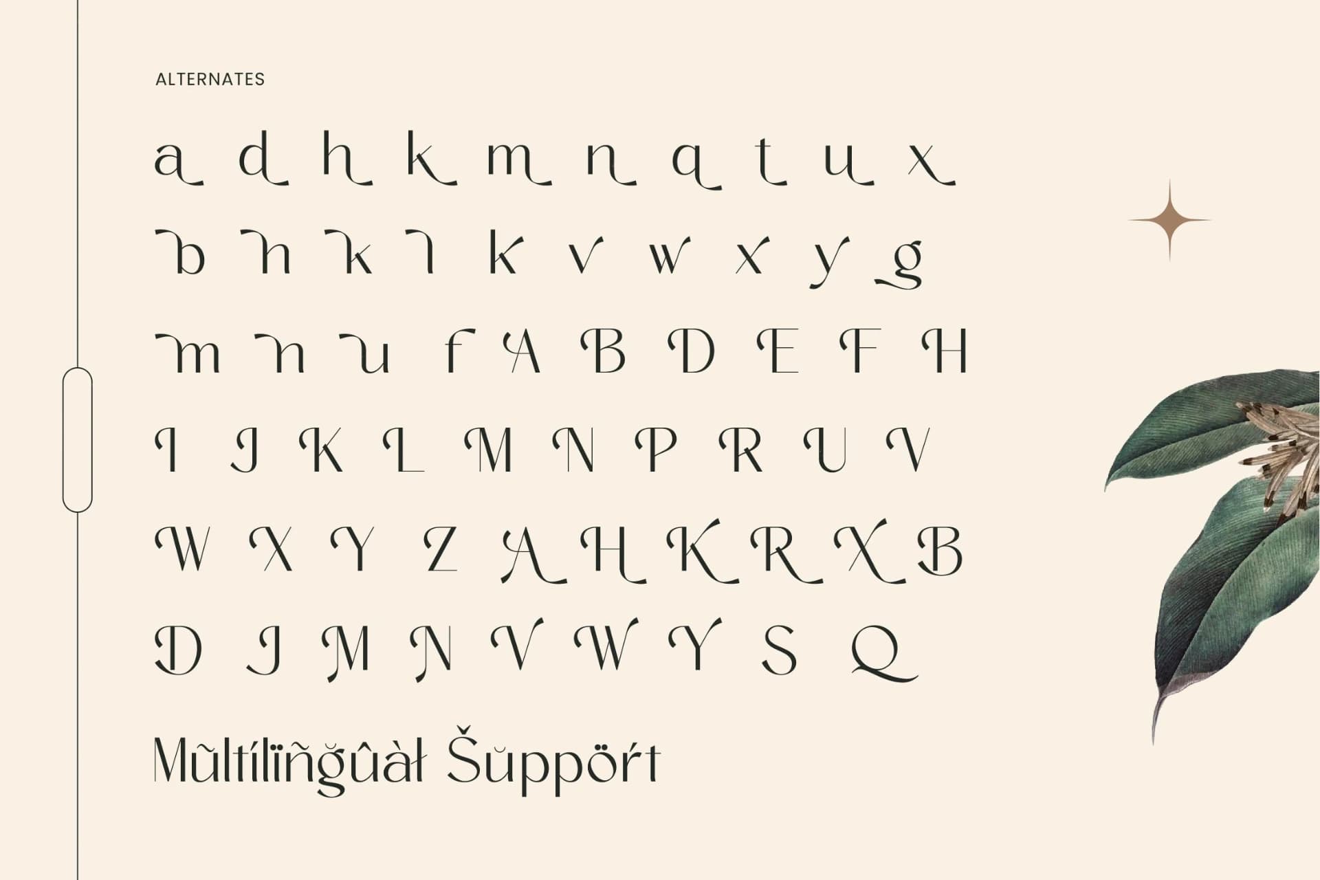 Preview 19 for Amira Monte - Elegant Thin Sans Serif Font