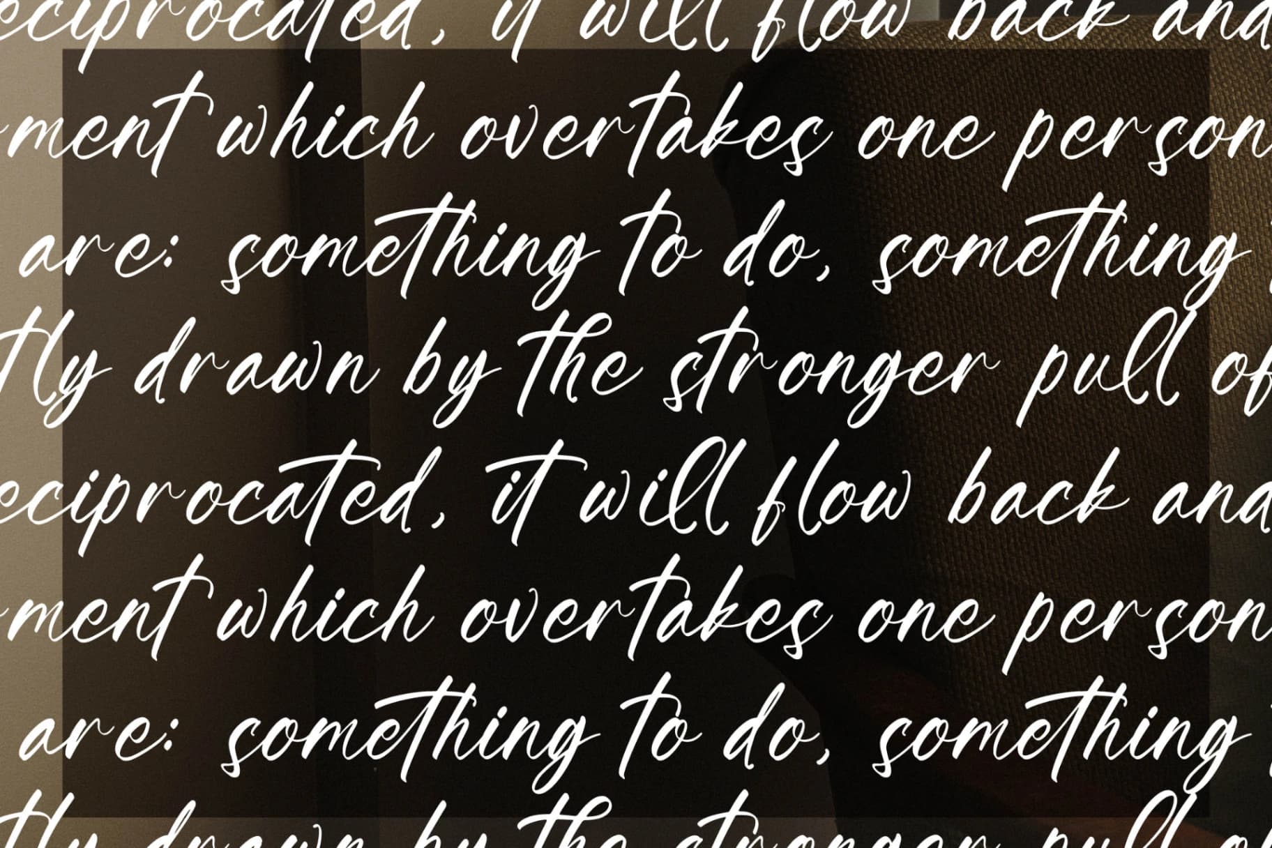 Preview 9 for Gatmoley – Modern Handwritten Font