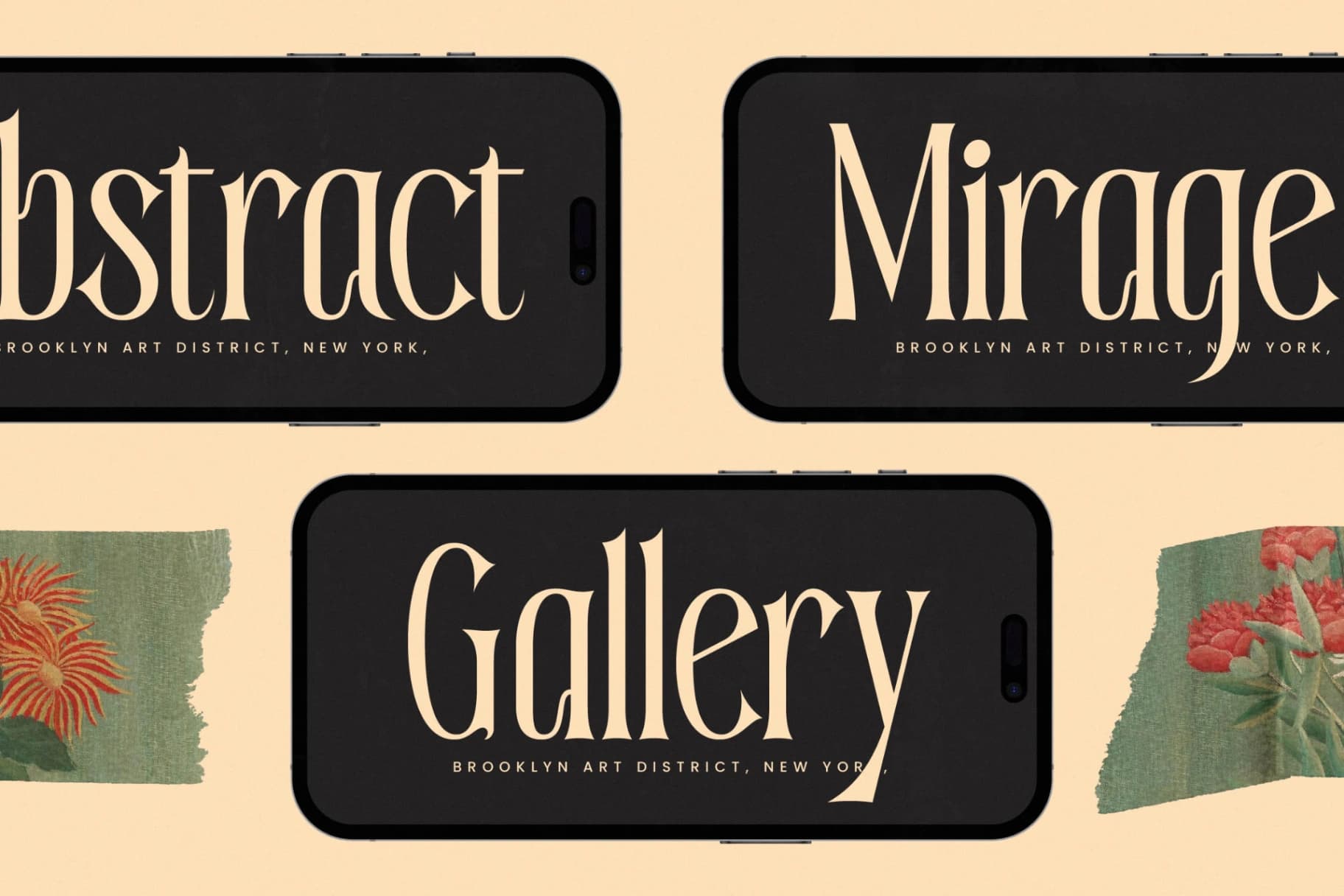 Preview 5 for Garugis - Modern Display Serif Font