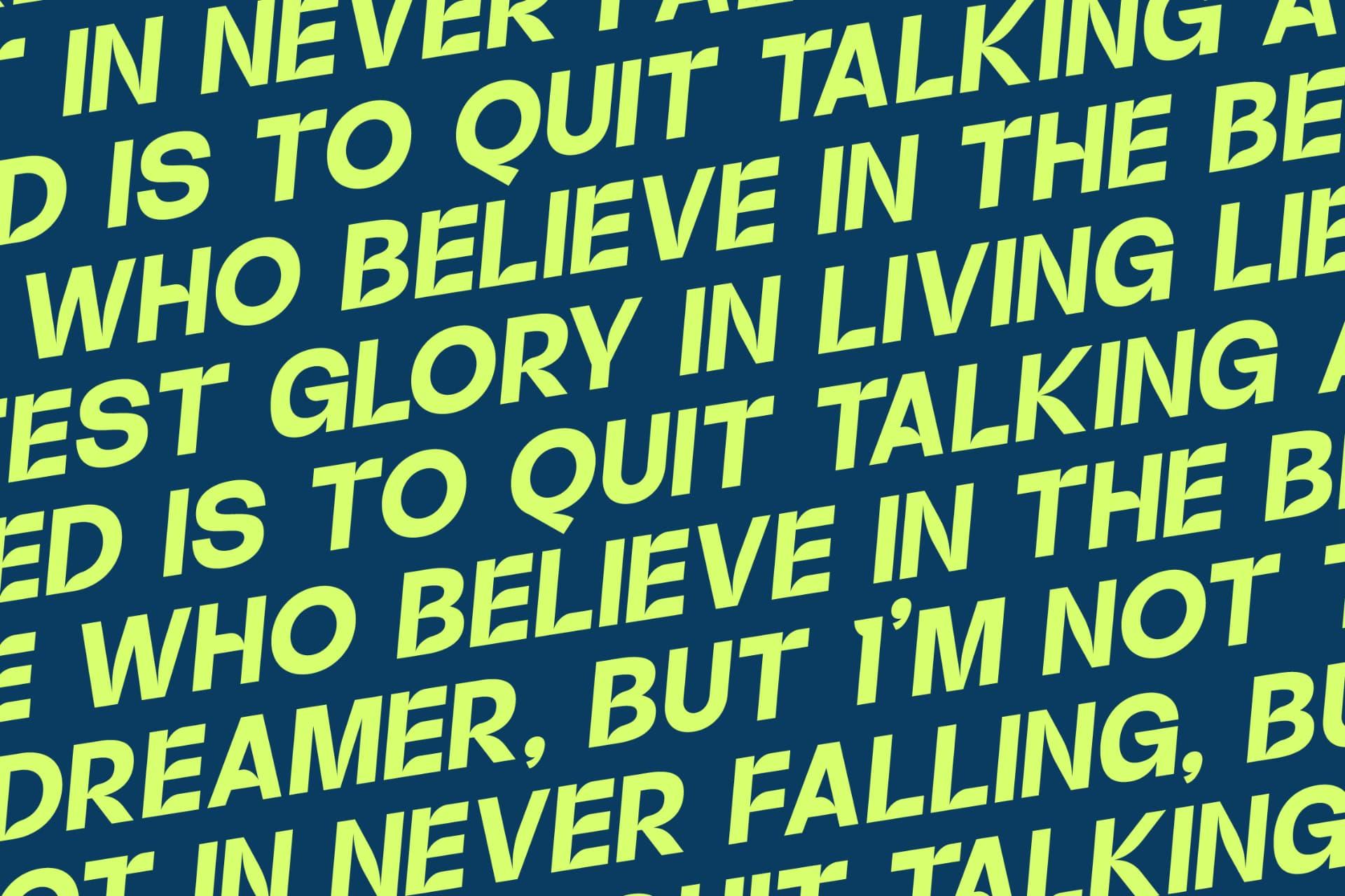 Preview 17 for Back Race Italic - Modern Sans Serif Font
