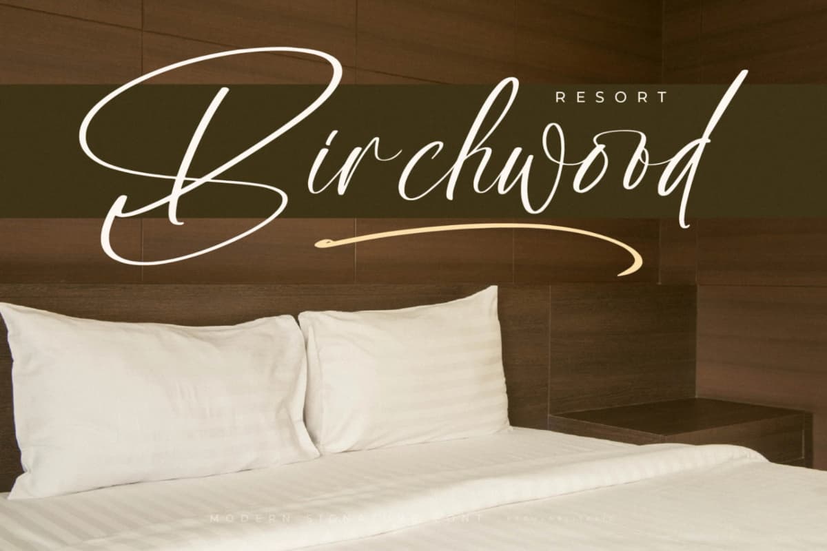 Preview 5 for Juliethon Berllyan – Modern Signature Font