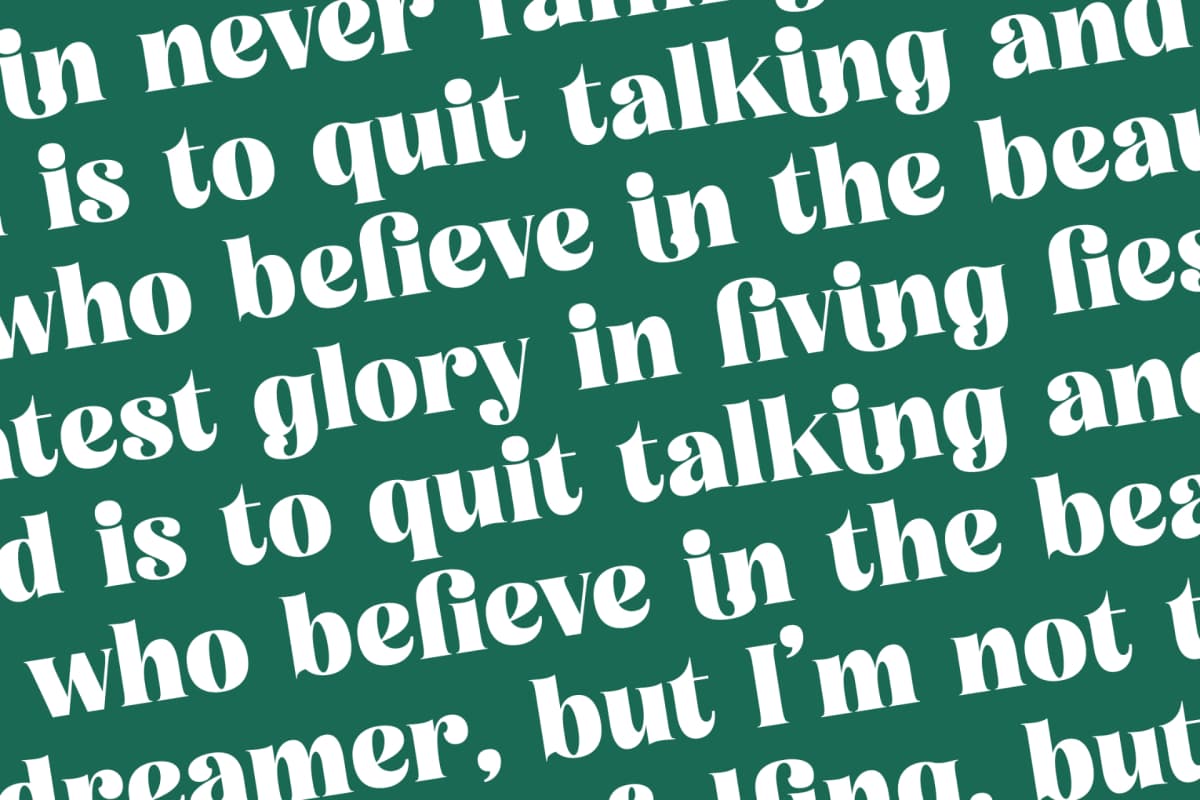 Tropic Fresh Vintage - Bold Serif Font font preview 17