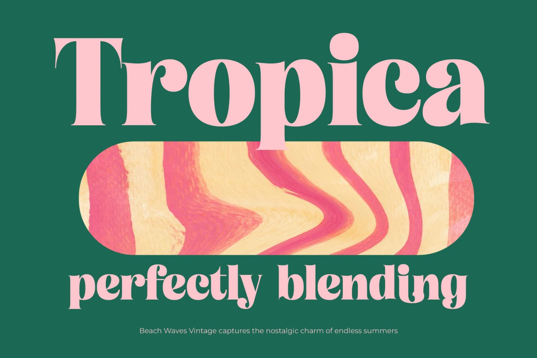Preview 7 for Tropic Fresh Vintage - Bold Serif Font