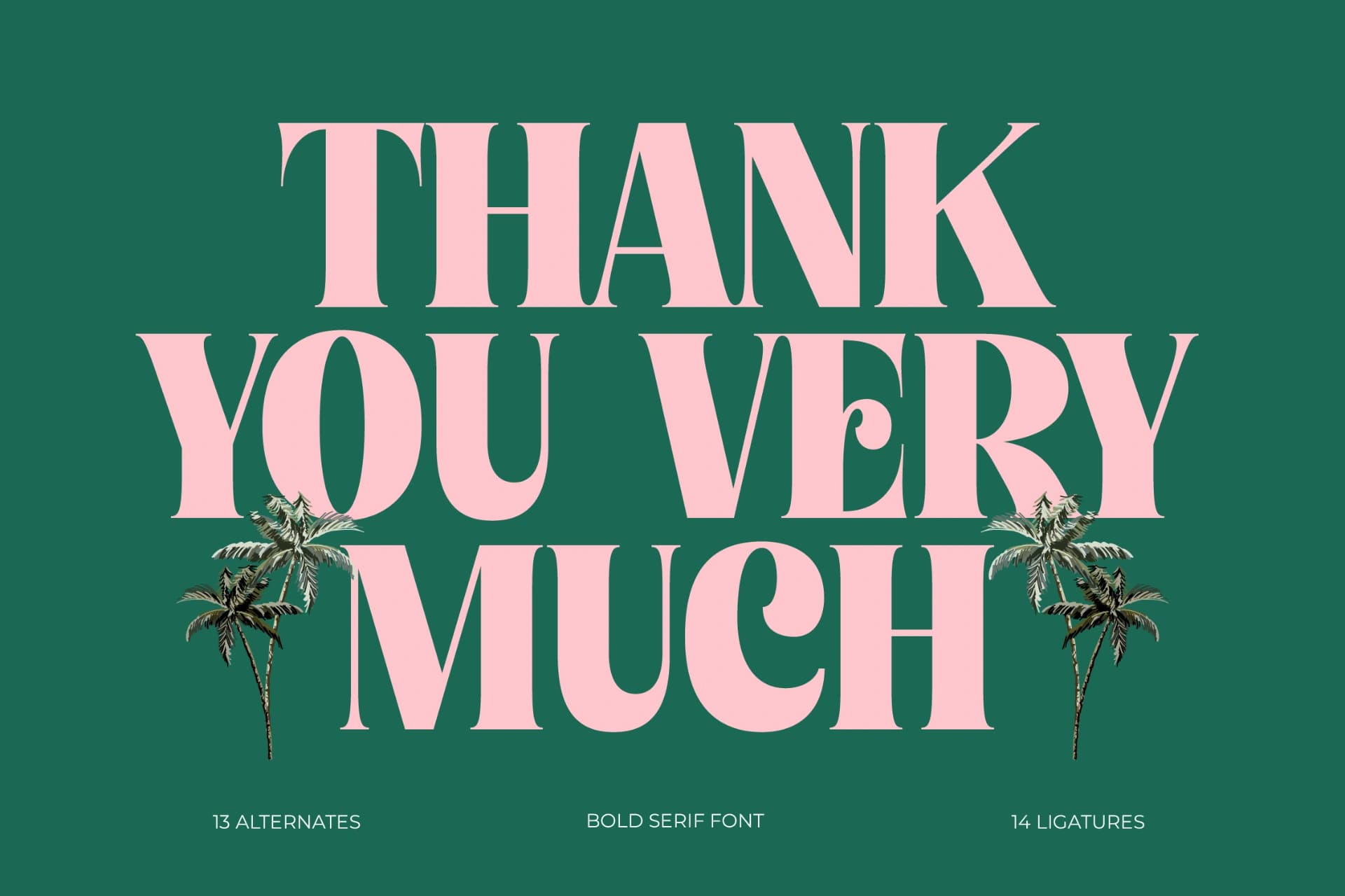 Preview 20 for Tropic Fresh Vintage - Bold Serif Font