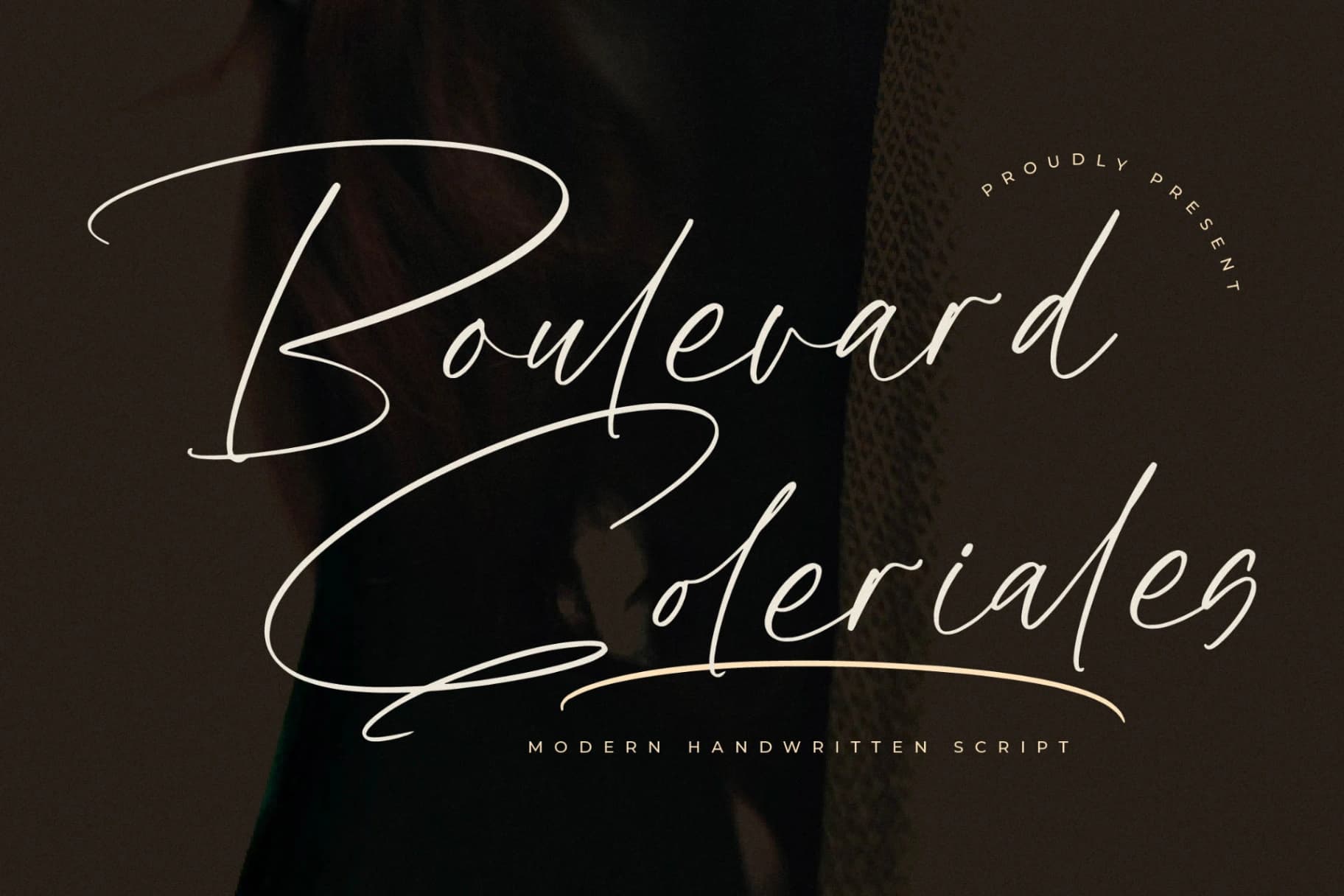 Preview of Boulevard Goleriales – Modern Handwritten Script font