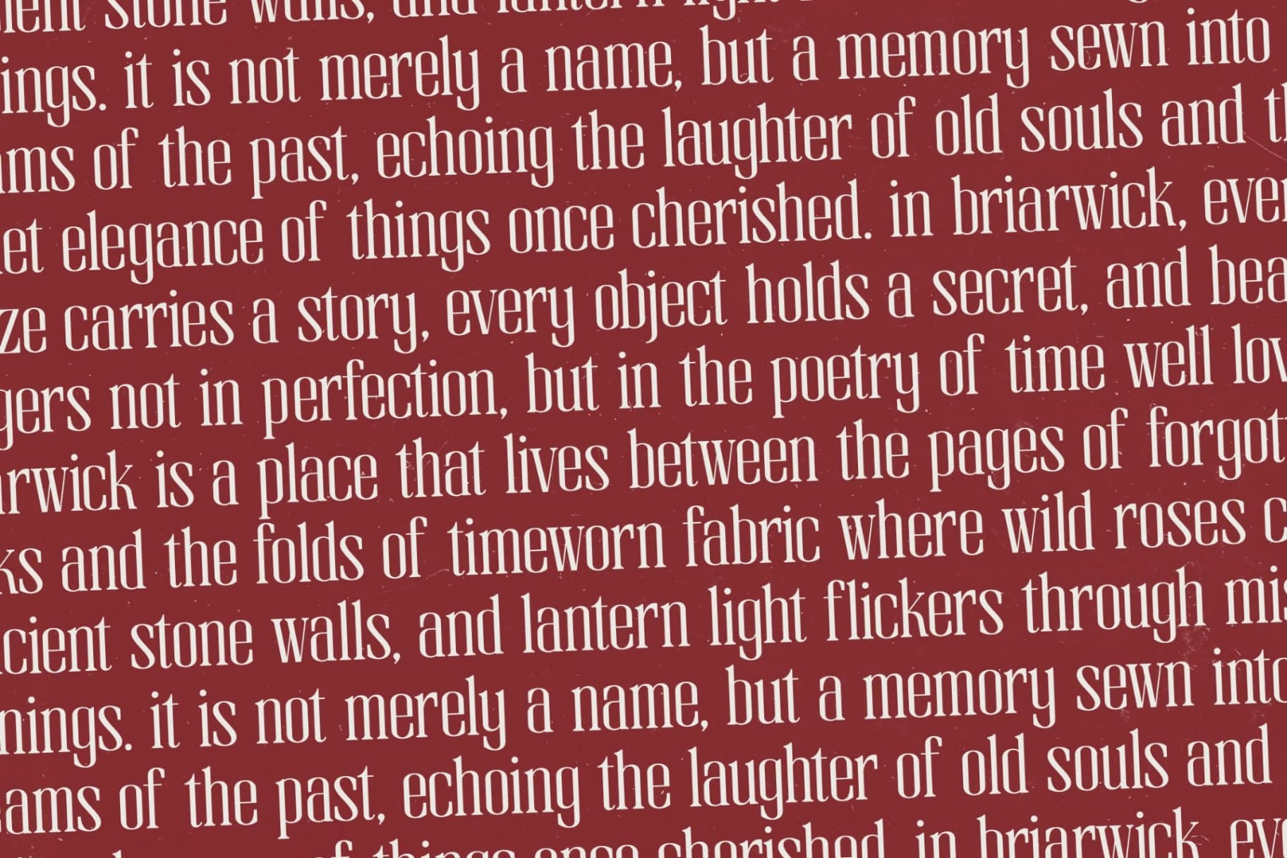 Preview 13 for Broswick - Bold Tall Serif Display Font