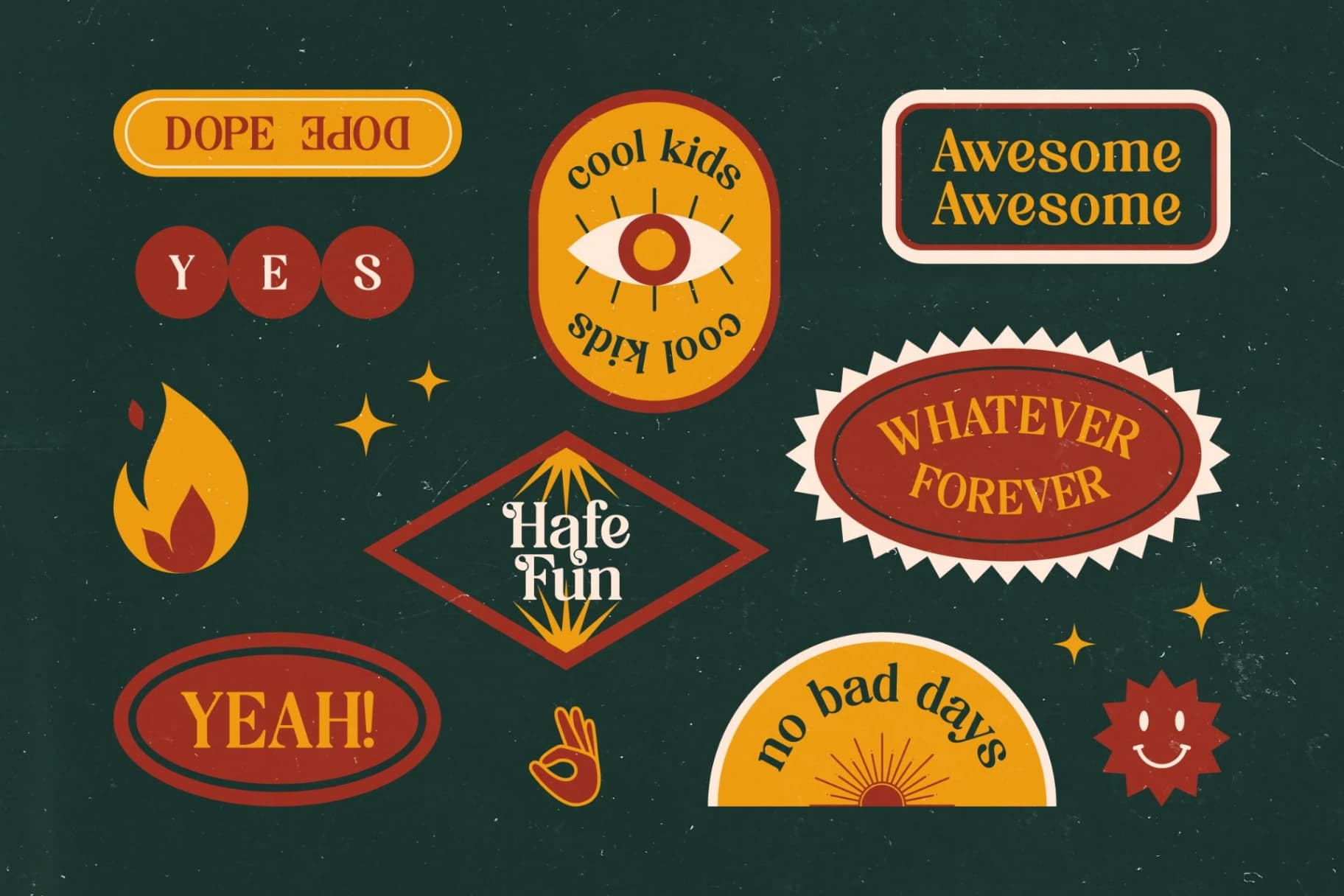 Preview 4 for Candle Midnight - Groovy Serif Display Font