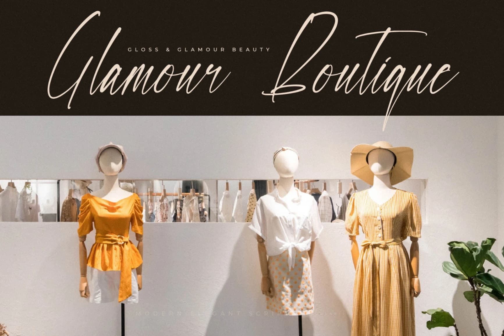 Preview 7 for Rodiant Mirage – Modern Elegant Script