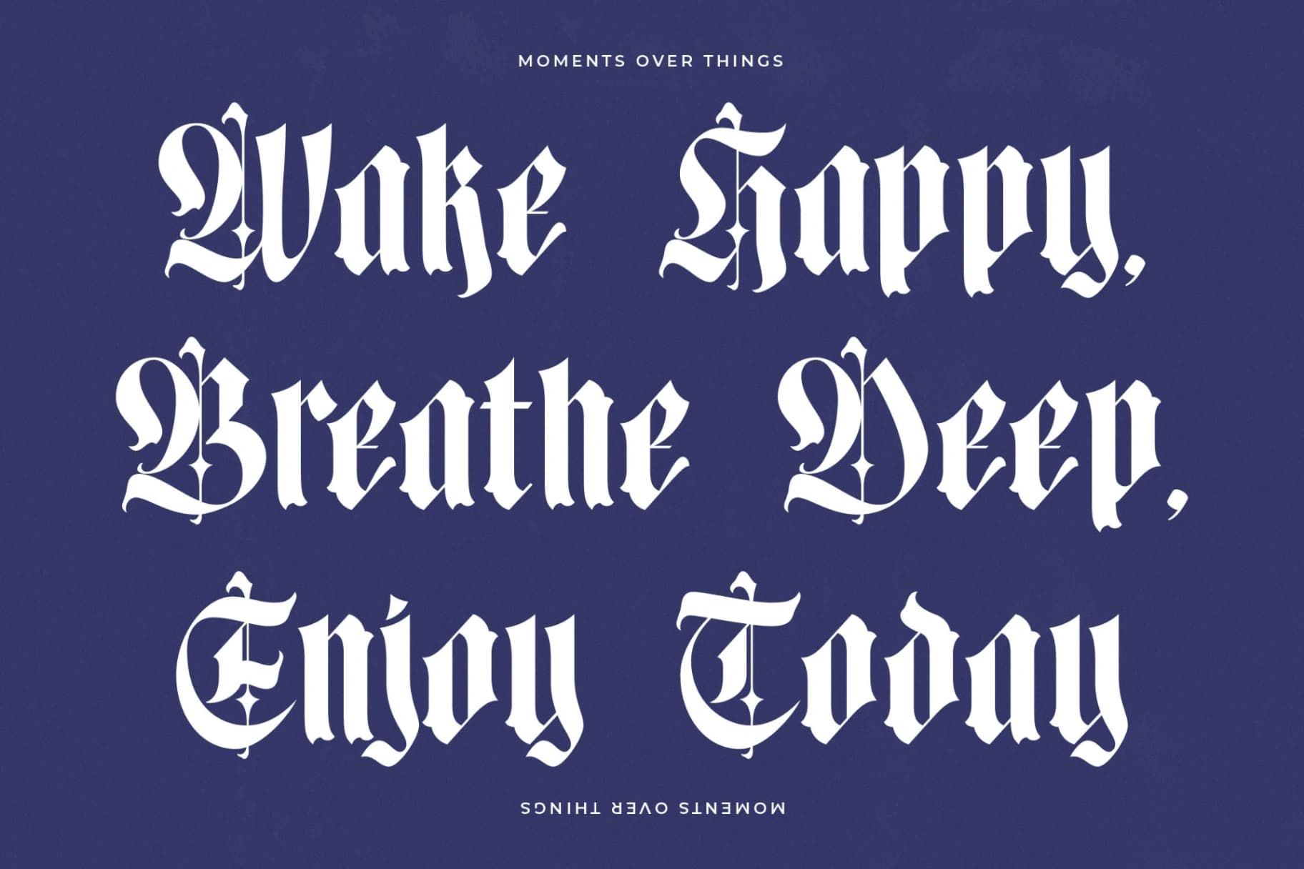 Preview 7 for Mooltens - Blackletter Font
