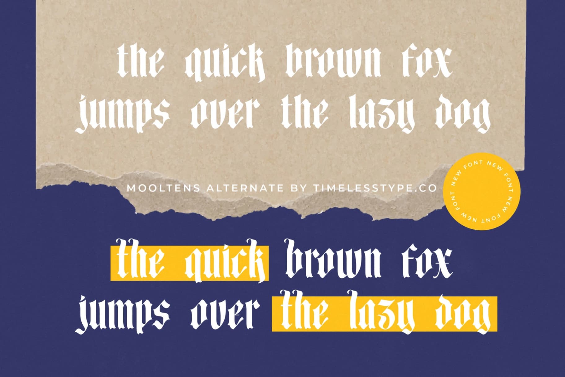 Preview 10 for Mooltens - Blackletter Font