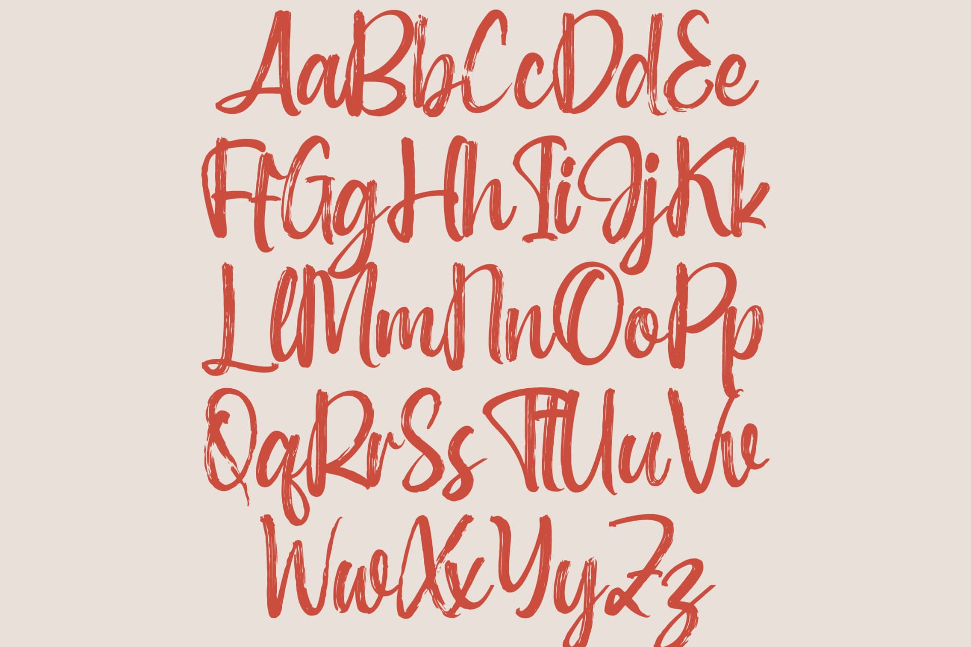 Preview 14 for Mayory Overlag - Bold Brush Font