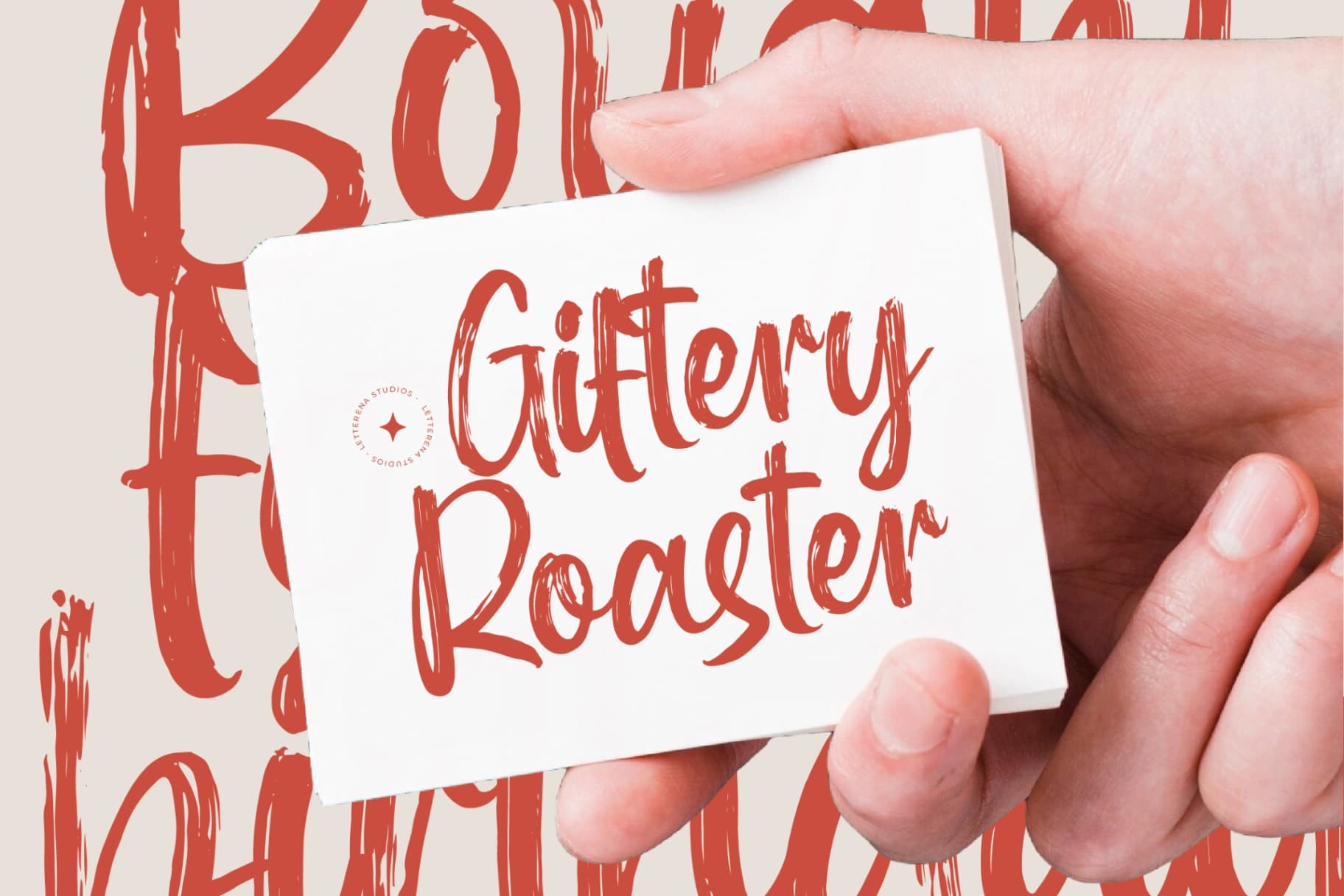 Preview 6 for Mayory Overlag - Bold Brush Font