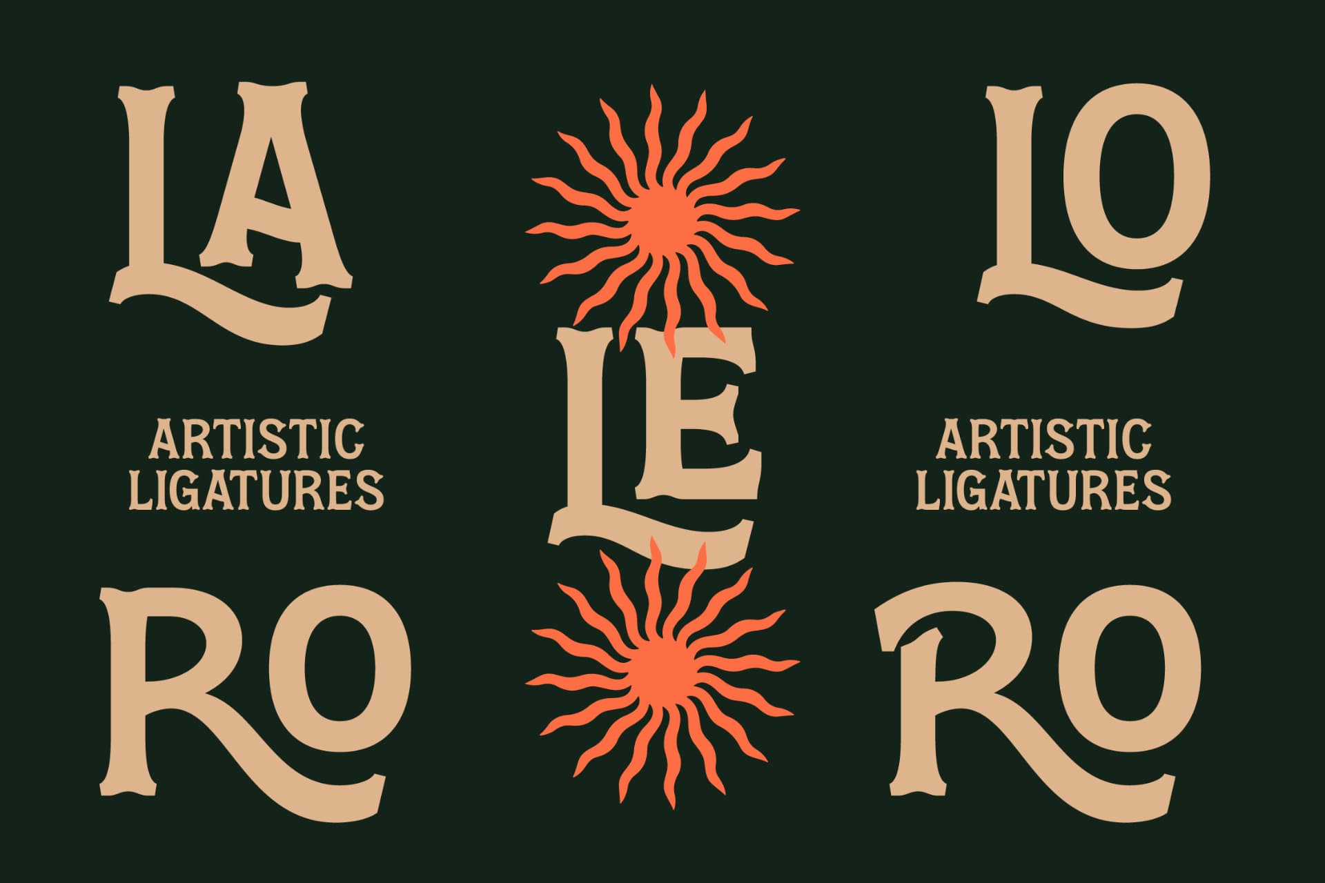 Preview 11 for Locatro - Western Display Typeface Font