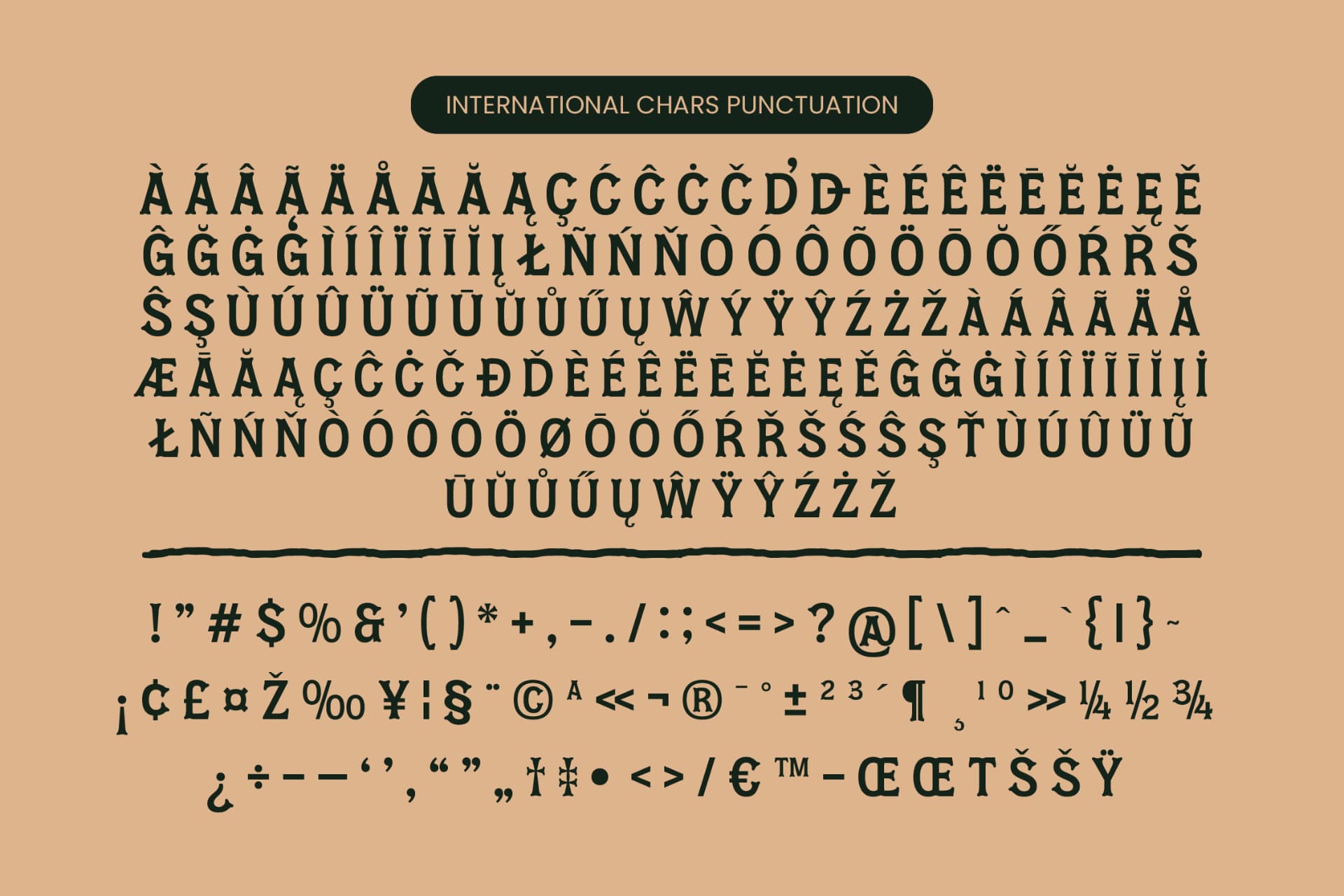Preview 14 for Locatro - Western Display Typeface Font
