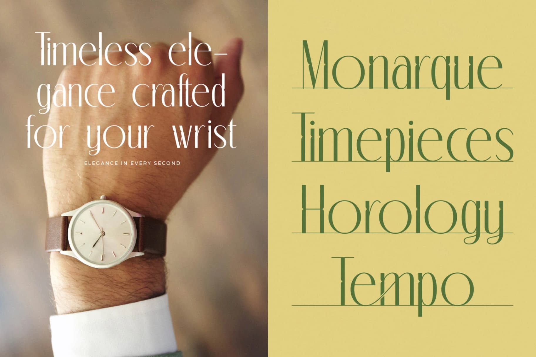 Preview 11 for Classic Makore - Modern Display Serif Font