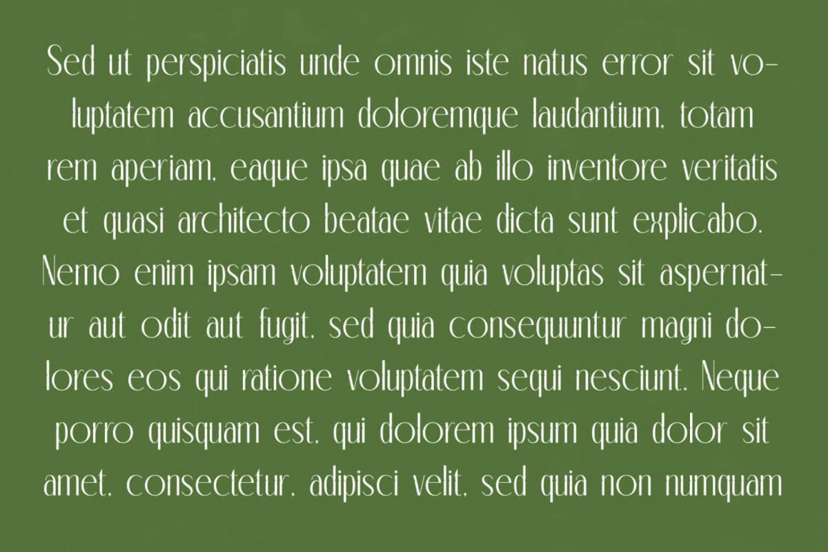 Classic Makore - Modern Display Serif Font font preview 15