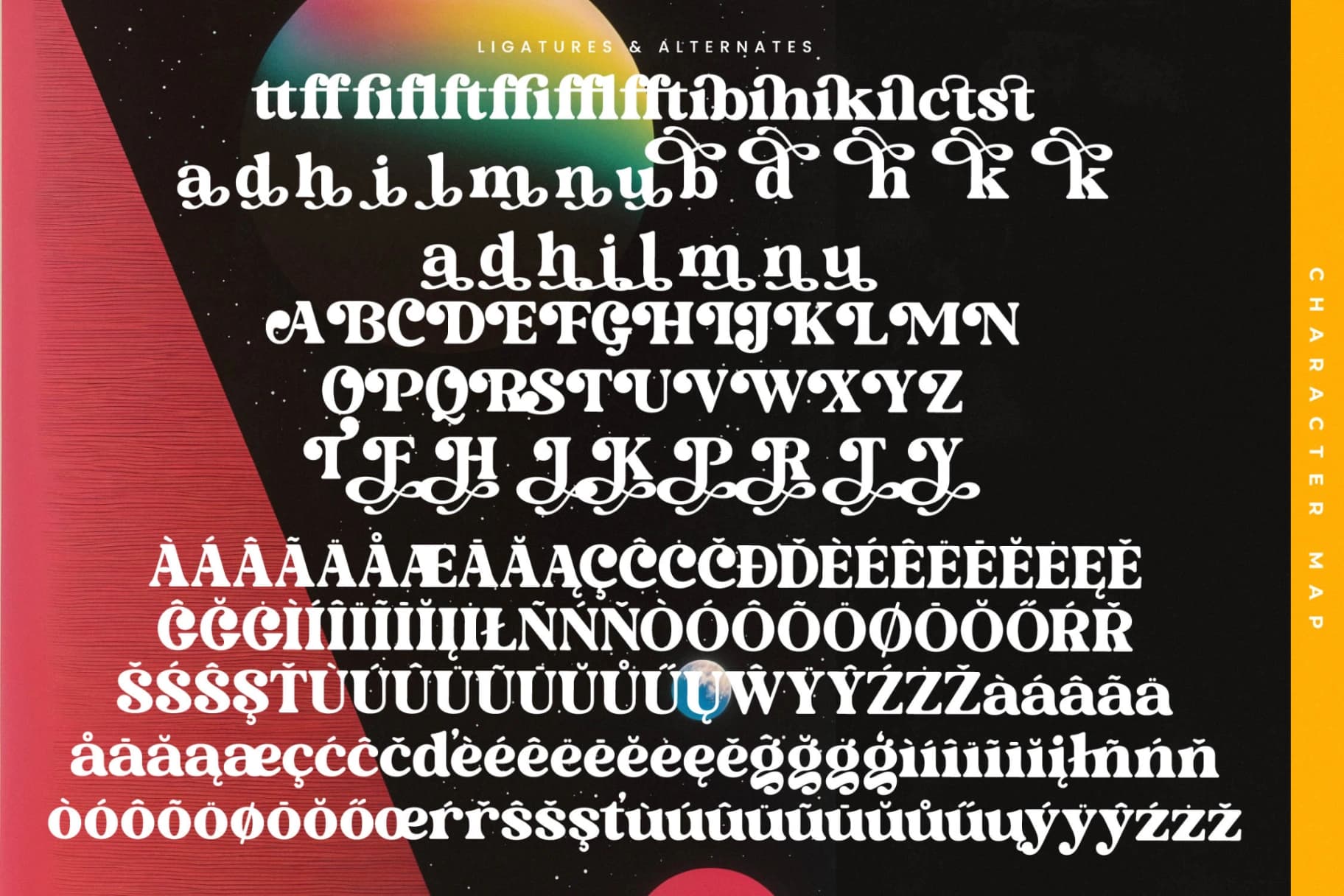 Preview 19 for Monday Funky - Modern Serif Font