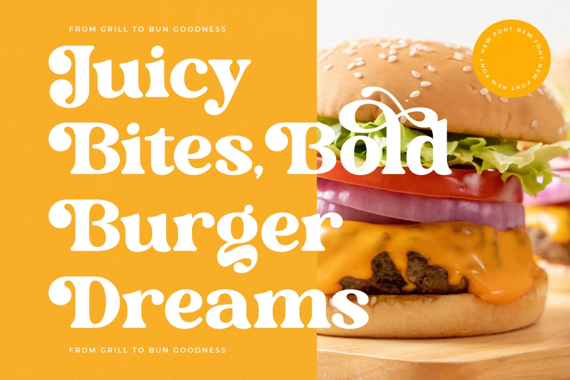 Preview 17 for Monday Funky - Modern Serif Font