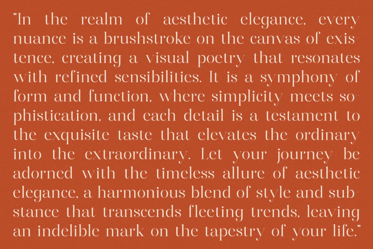 Harfine – Modern Serif Font font preview 5