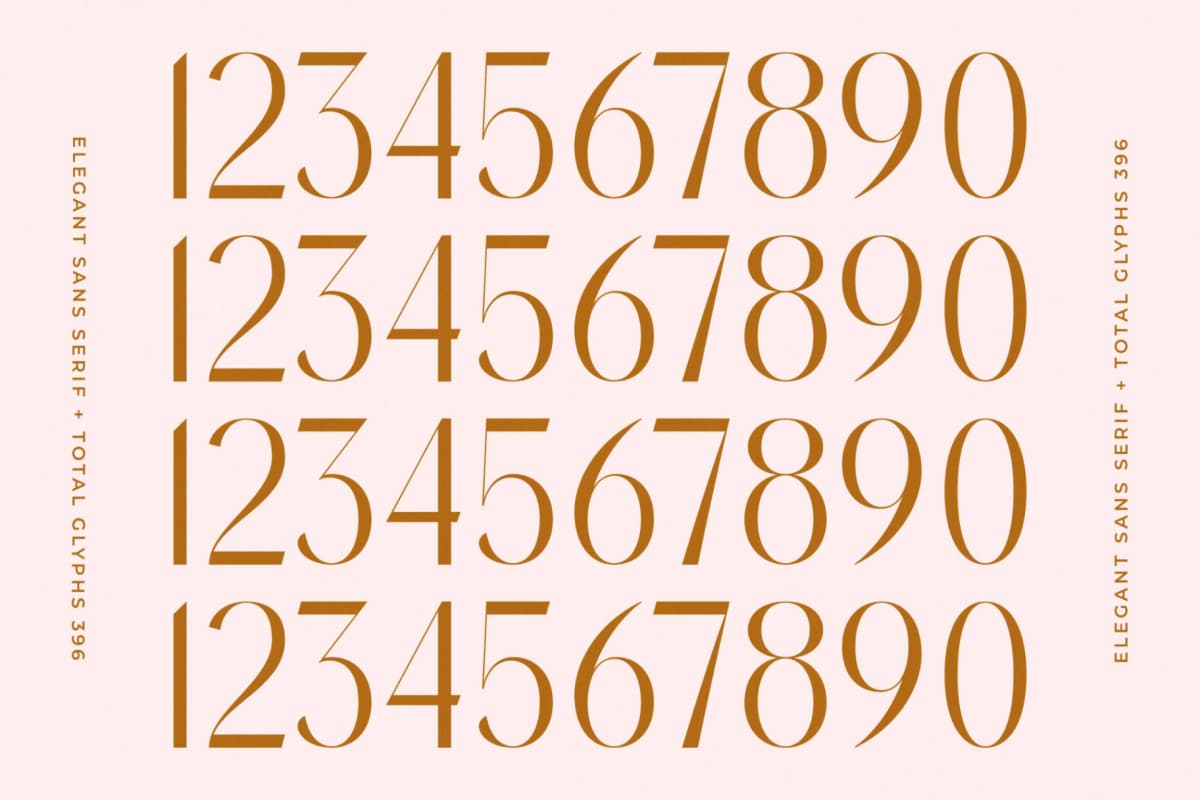 Stack Qisplay - Elegant Sans Serif Font font preview 14