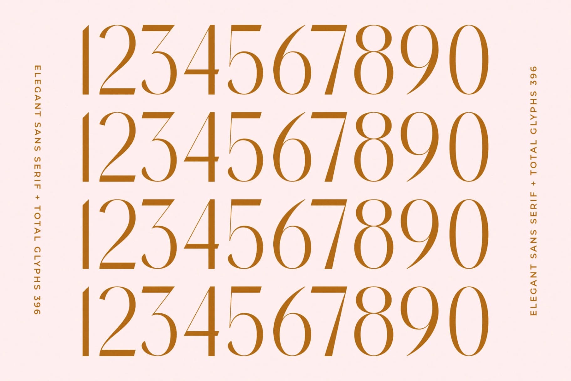Preview 14 for Stack Qisplay - Elegant Sans Serif Font