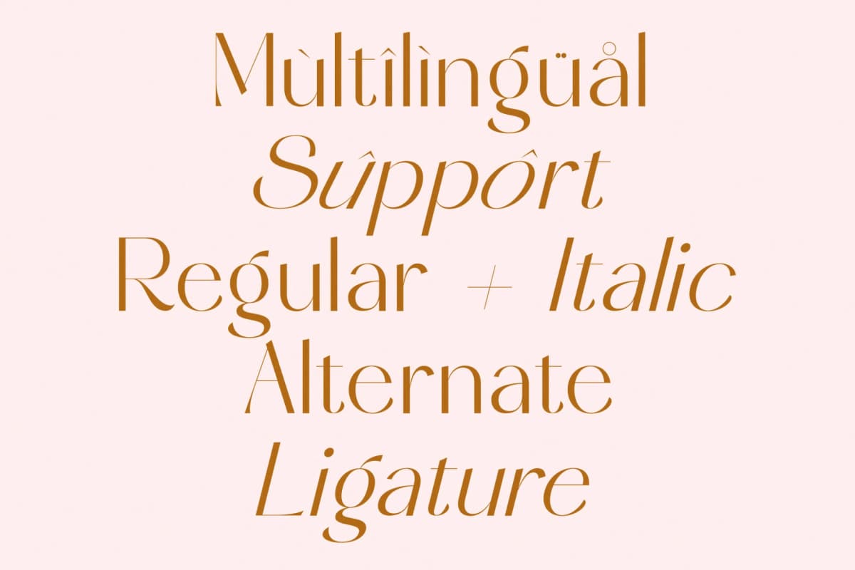Stack Qisplay - Elegant Sans Serif Font font preview 10