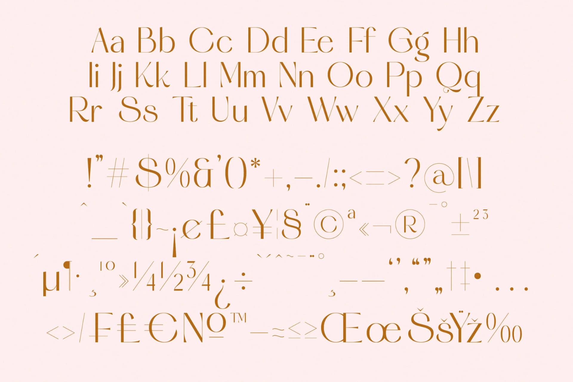 Preview 19 for Stack Qisplay - Elegant Sans Serif Font