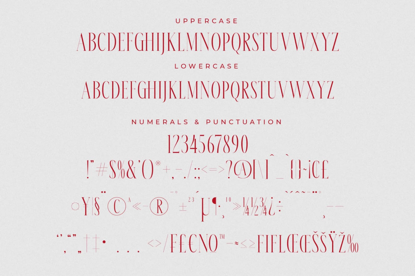 Preview 13 for Meksron – Modern Serif Font