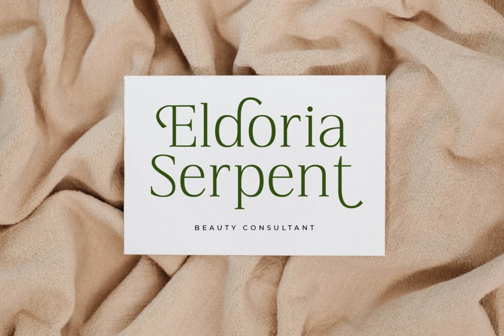 Preview 4 for Blacindy – Modern Serif Font