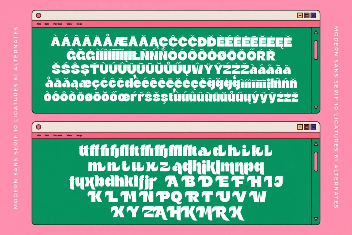 Preview 18 for Rapid Squad - Modern Sans Serif Font
