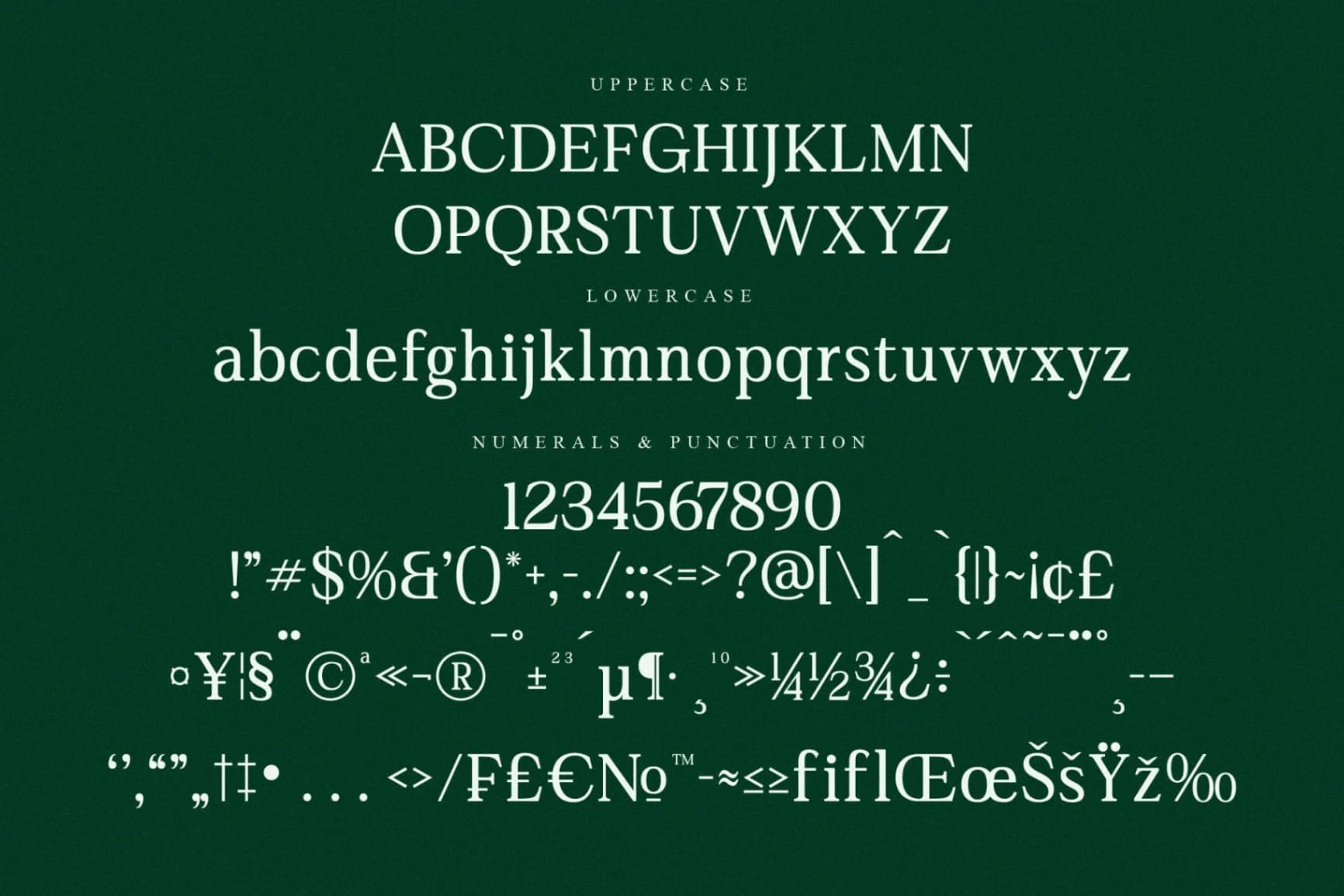 Preview 13 for Gardmun Kinsley – Modern Serif Font