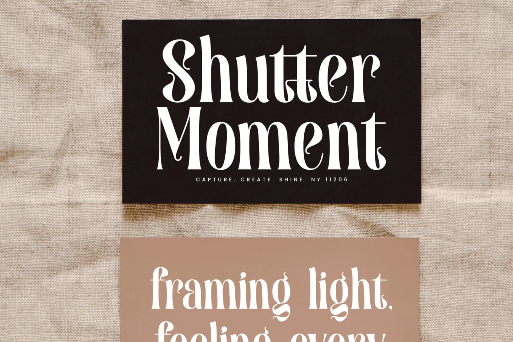 Preview 6 for Biblonk Matter - Modern Alternate Serif Font