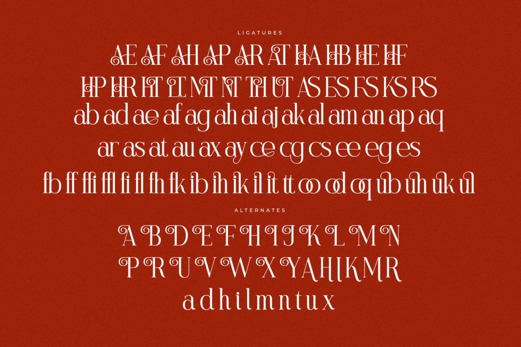 Preview 14 for Modasite – Modern Serif Font