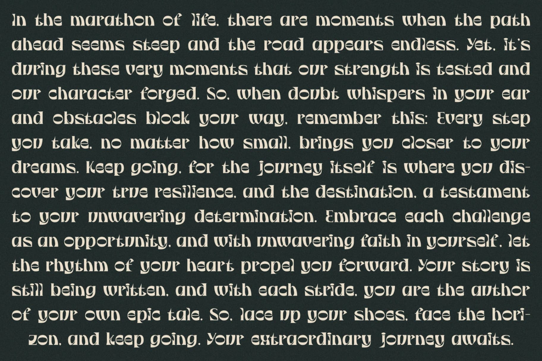 Preview 6 for Waflerd – Modern Display Font