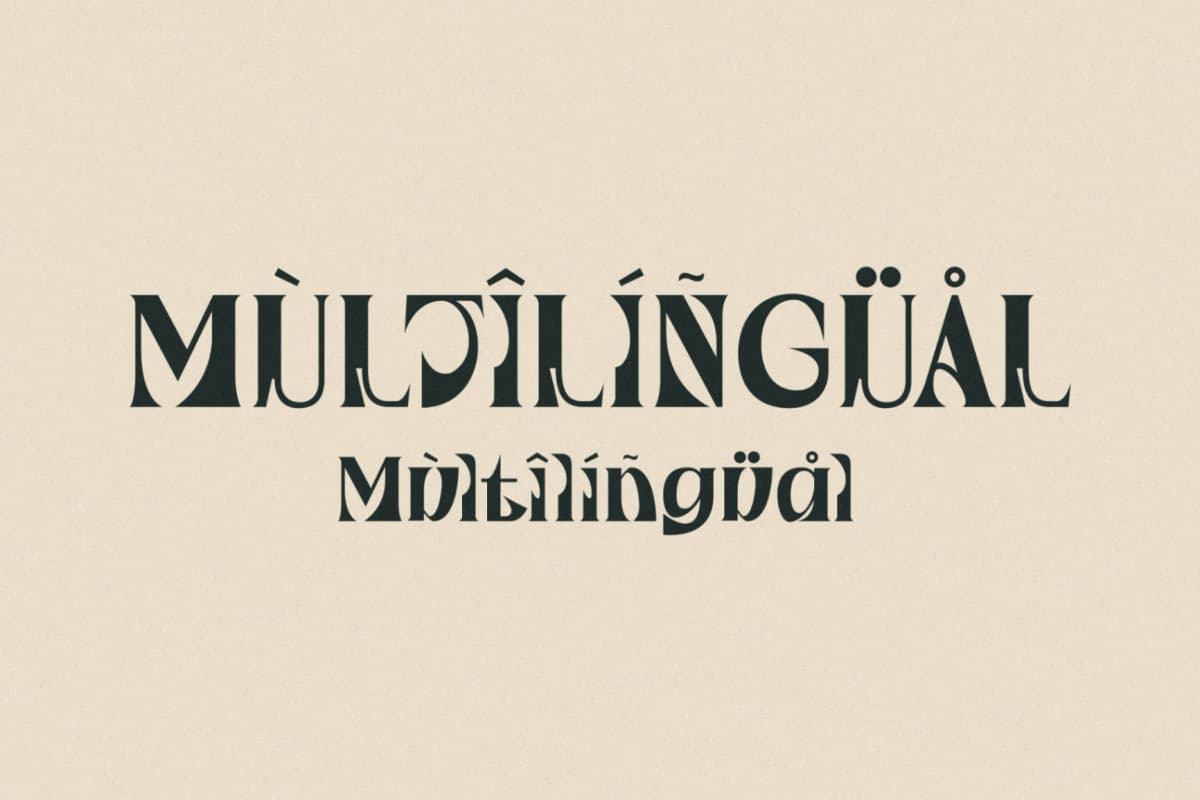 Preview 12 for Waflerd – Modern Display Font