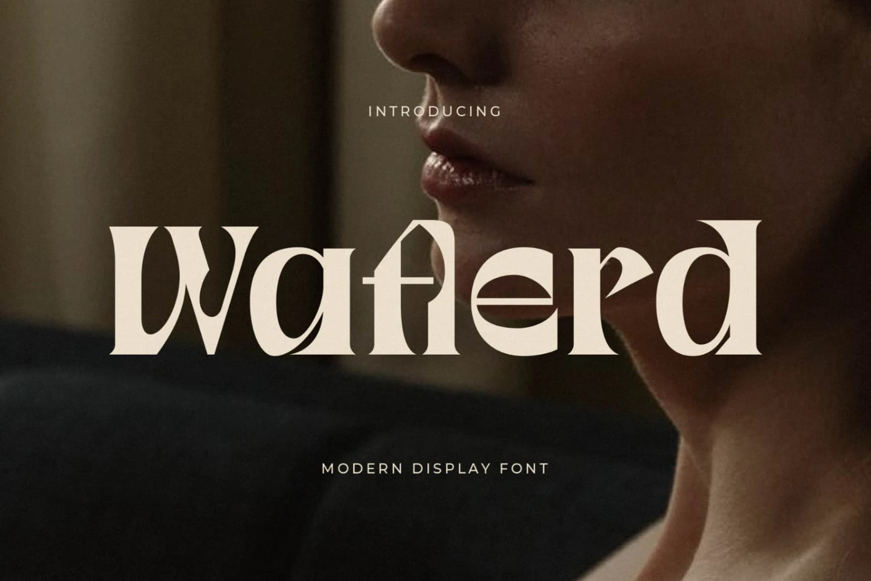 Preview of Waflerd – Modern Display Font font