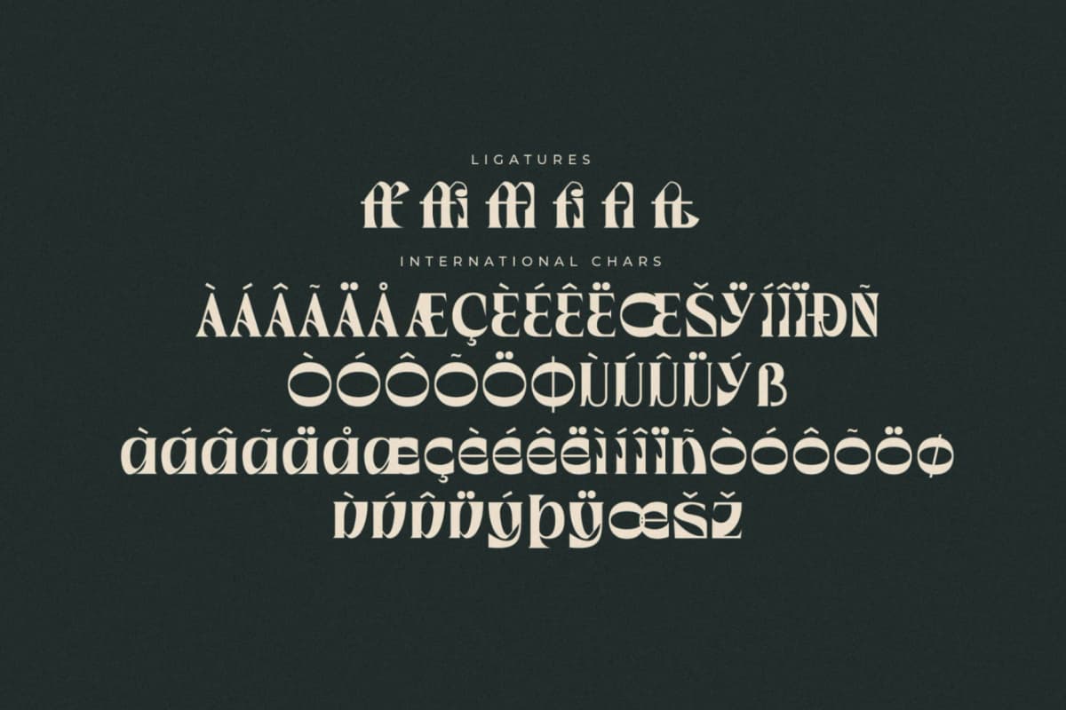 Preview 14 for Waflerd – Modern Display Font