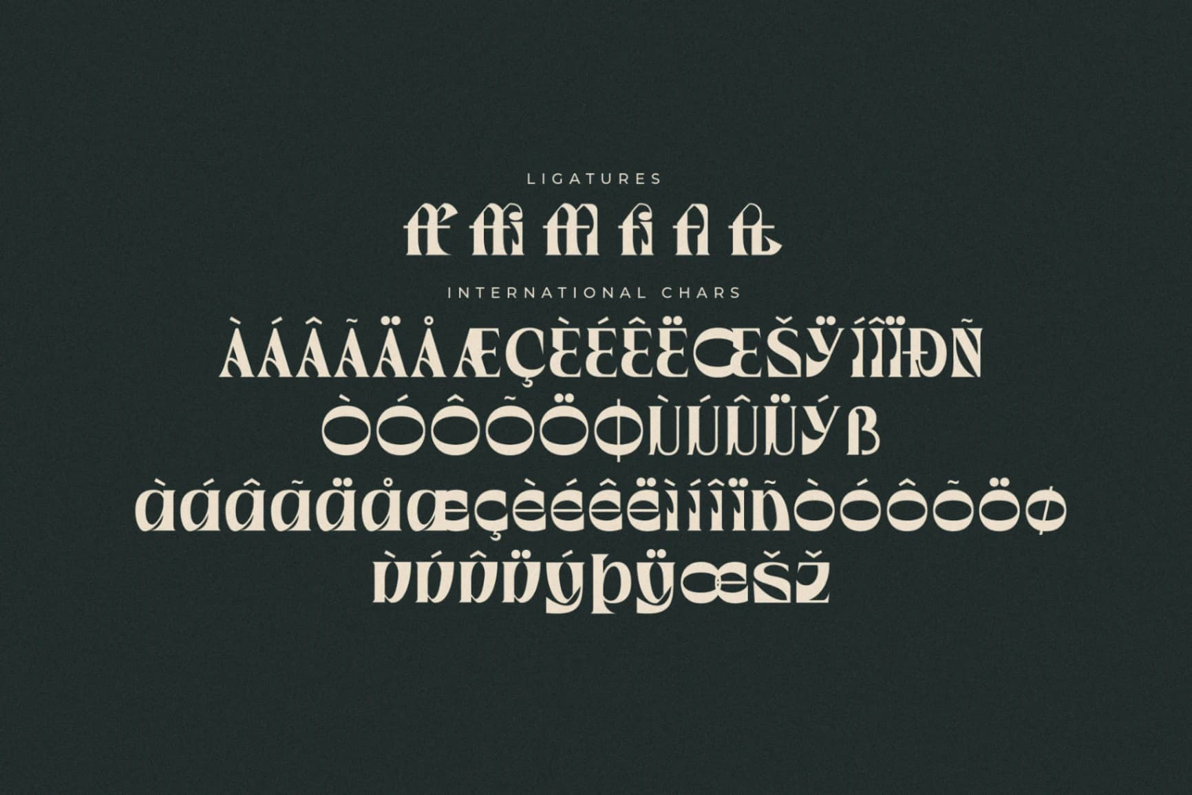 Preview 14 for Waflerd – Modern Display Font