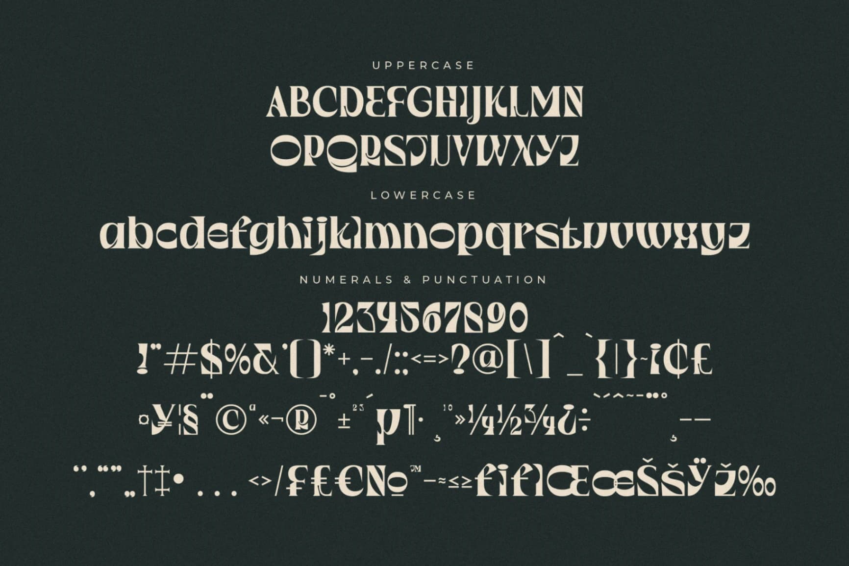 Preview 13 for Waflerd – Modern Display Font