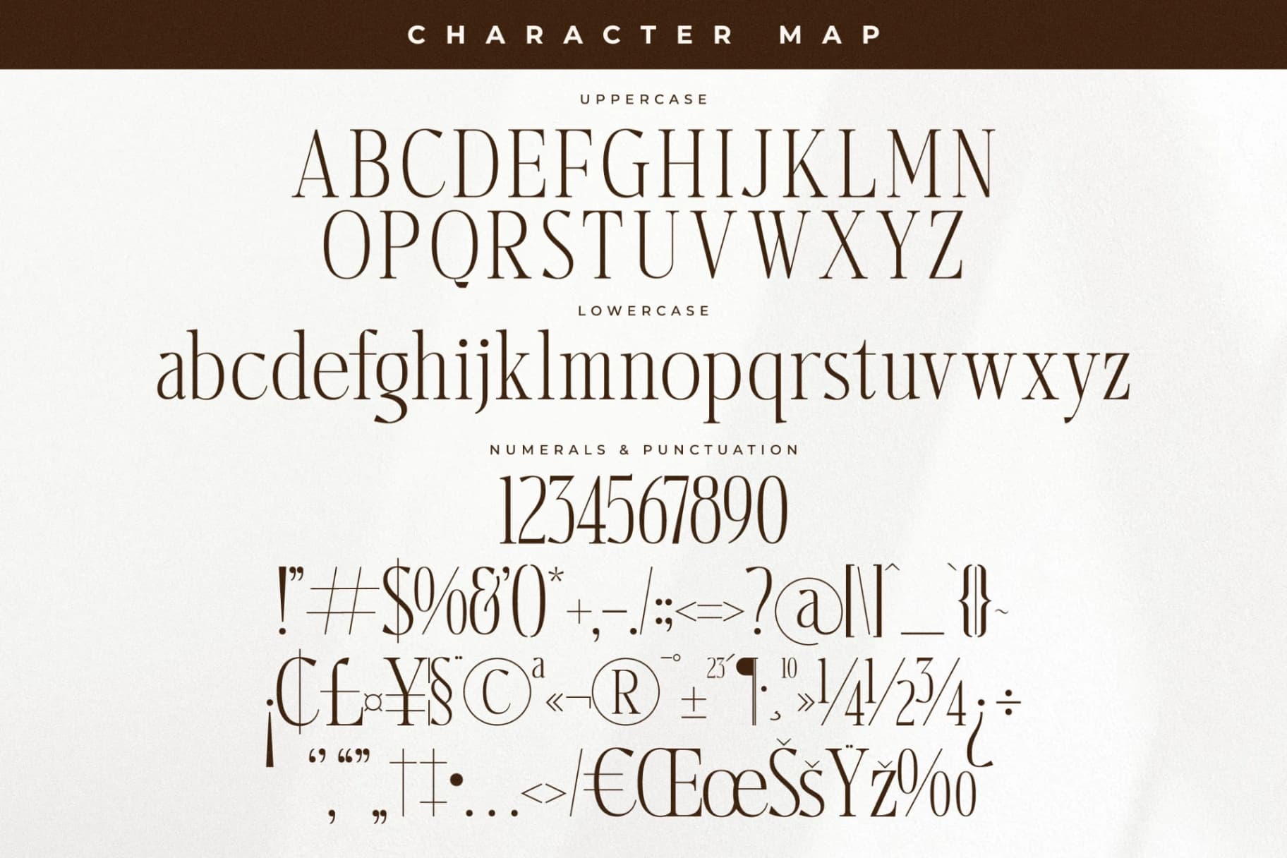 Preview 13 for Harfterd – Modern Serif Font